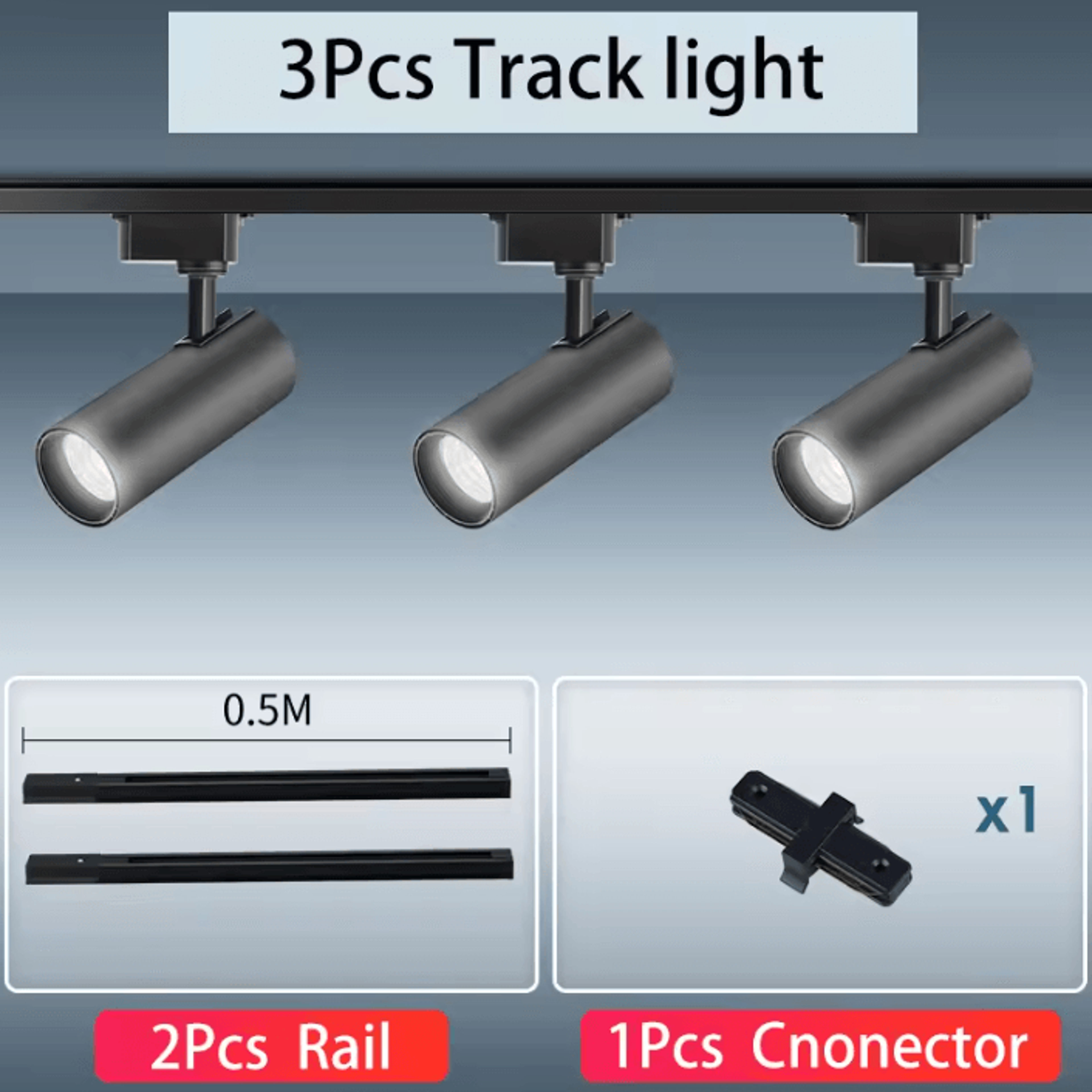 30W LED Retail Track Spotlight Set 220V Ceiling Rail Lighting For Clothing Stores Boutiques And Sho 7