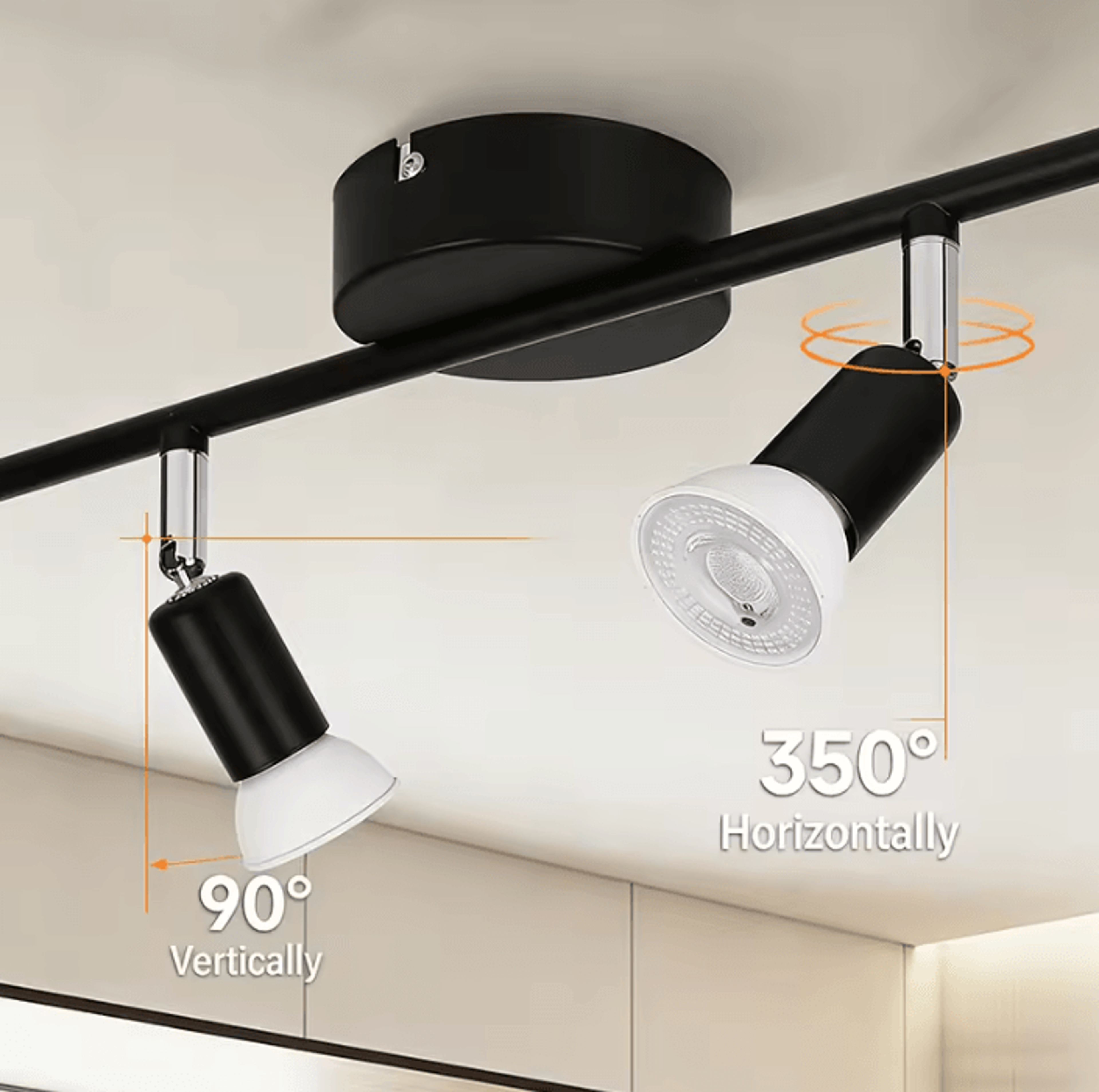 GU10 LED Ceiling Spotlight 85265V 3Color Indoor Spot Lamp For Living Room Bedroom And Kitchen 1