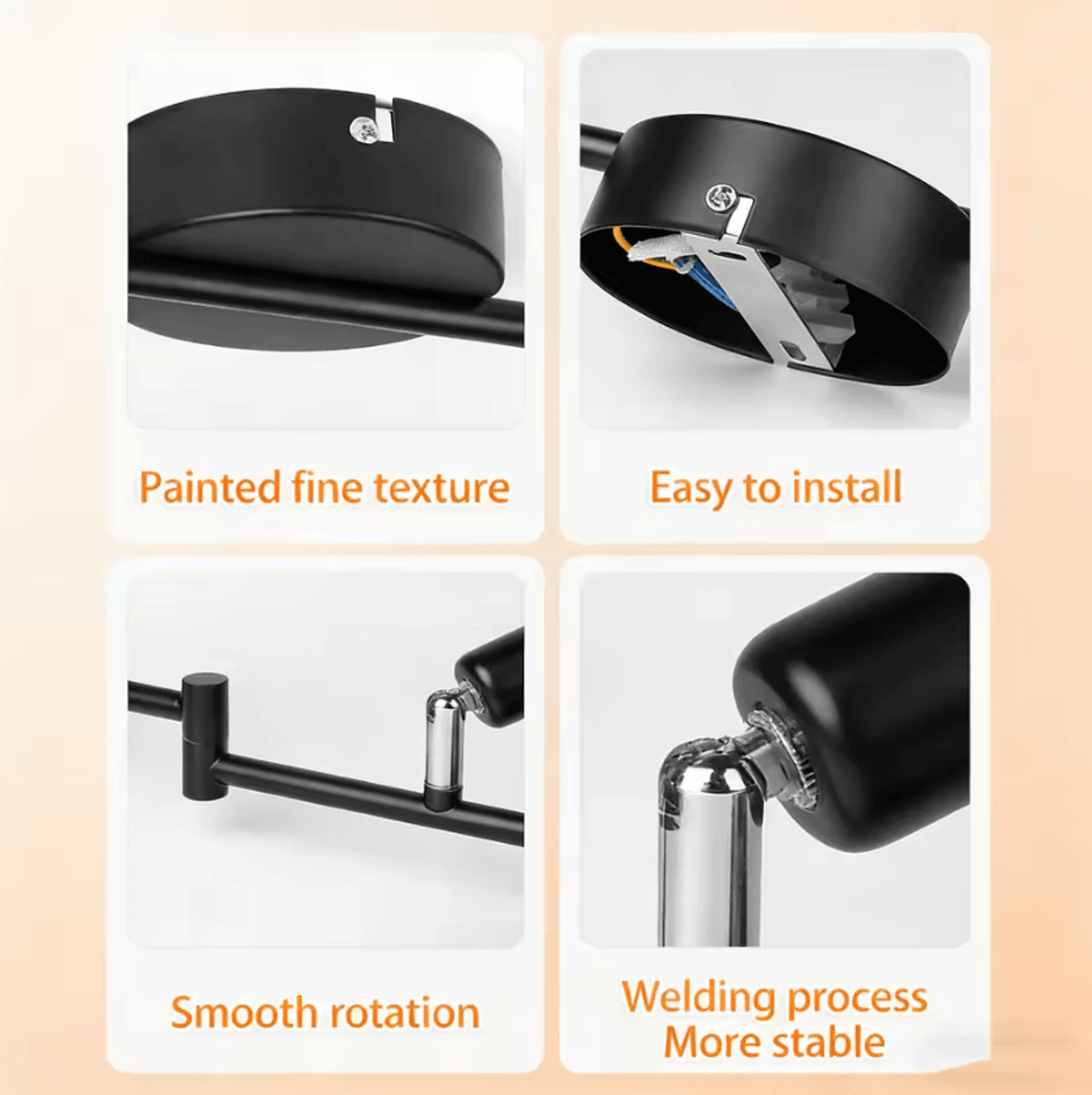GU10 LED Ceiling Spotlight 85265V 3Color Indoor Spot Lamp For Living Room Bedroom And Kitchen 3