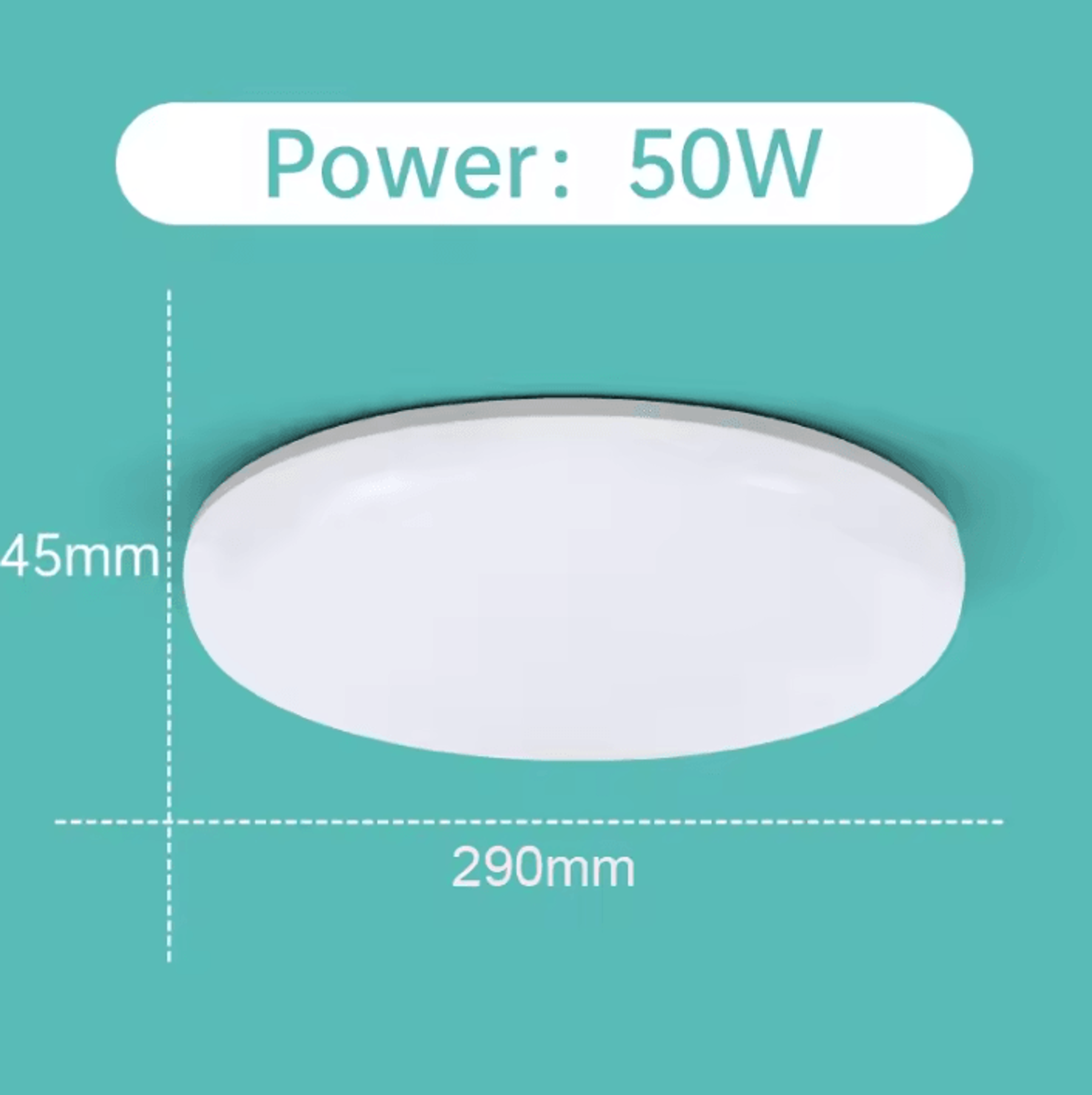 Modern LED Panel Ceiling Light 165265V Energy Efficient Lamp For Living Room Bedroom And Kitchen 5