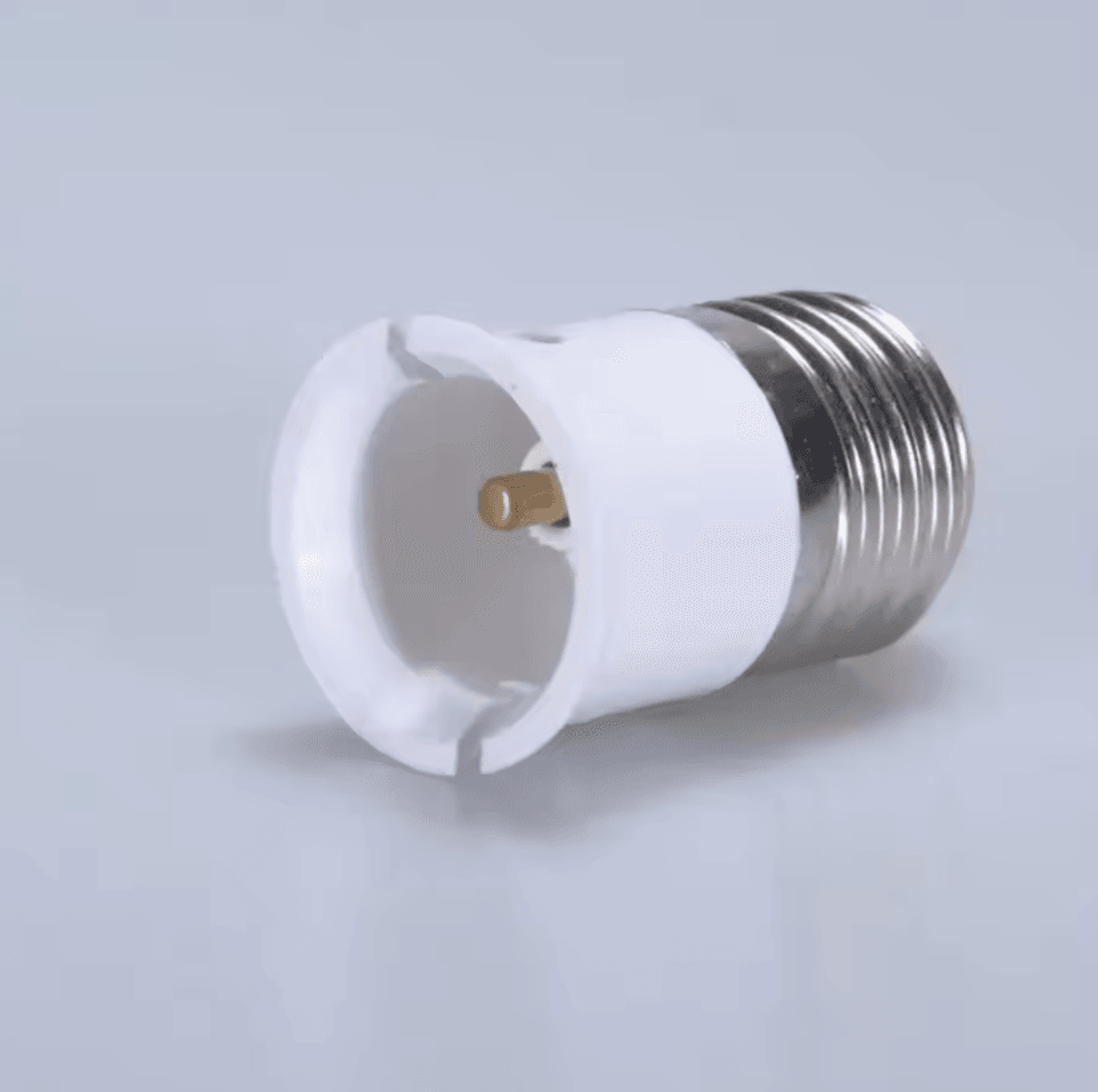6Pc Bulb Holder E27 To B22 Adapter Converter E26 Light Socket To B22 Light Bulb Base Socket Fits LE 1