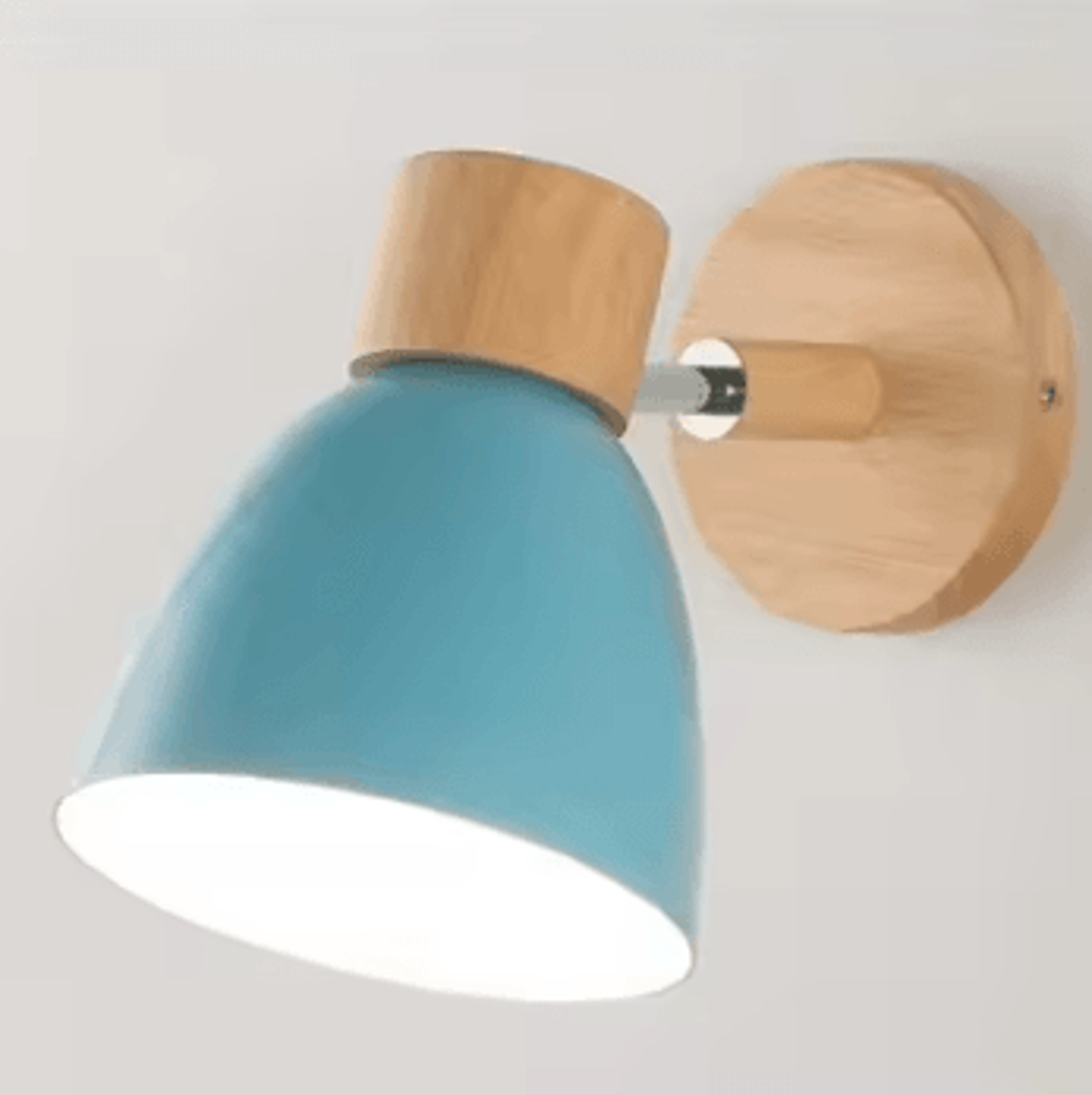 Nordic Macaron Adjustable Wall Sconce E27 Minimalist Bedside Lamp In 6 Colors 7