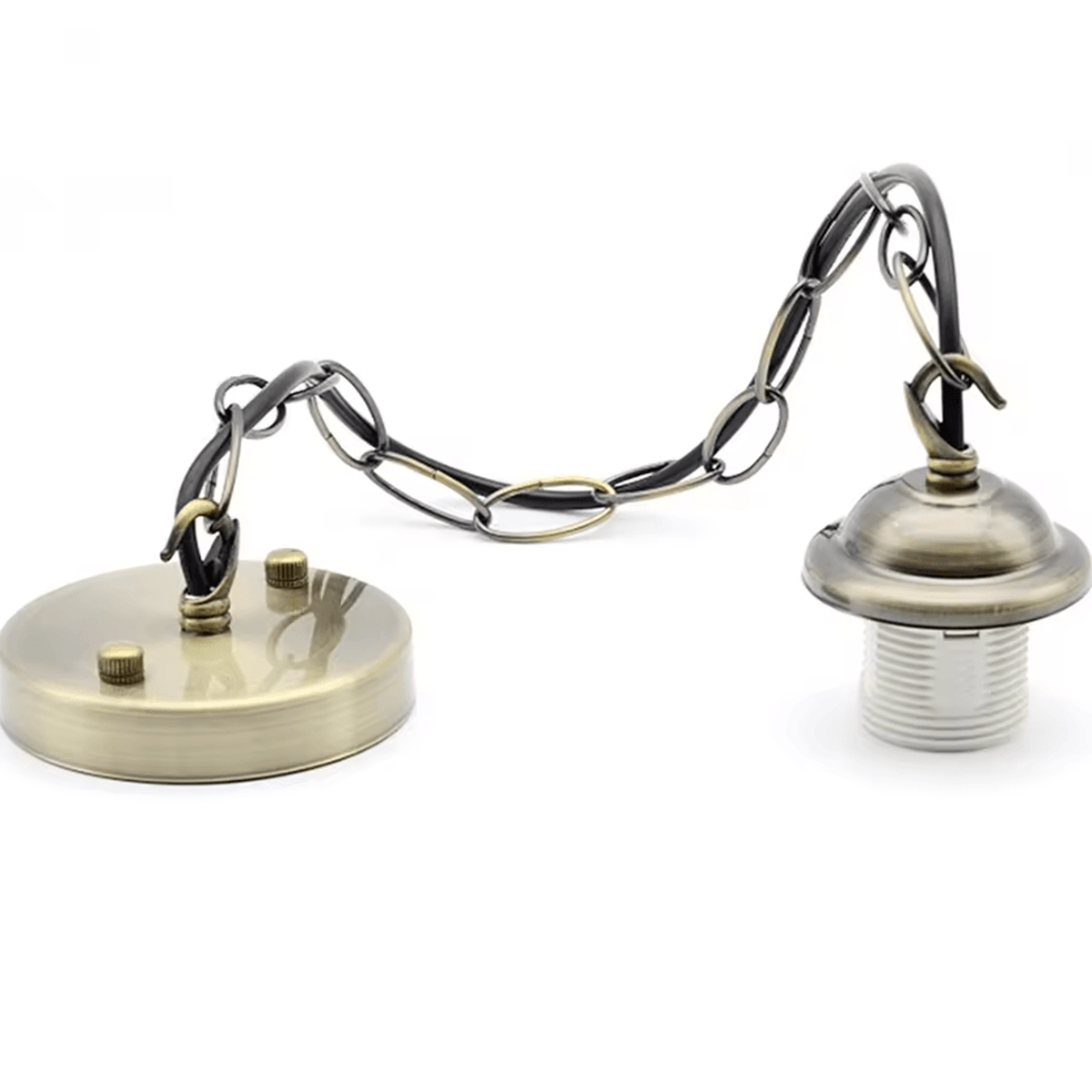 Vintage Edison E27 Lamp Holder AC 220V Retro Pendant Ceiling Light Socket For Home Decor 1