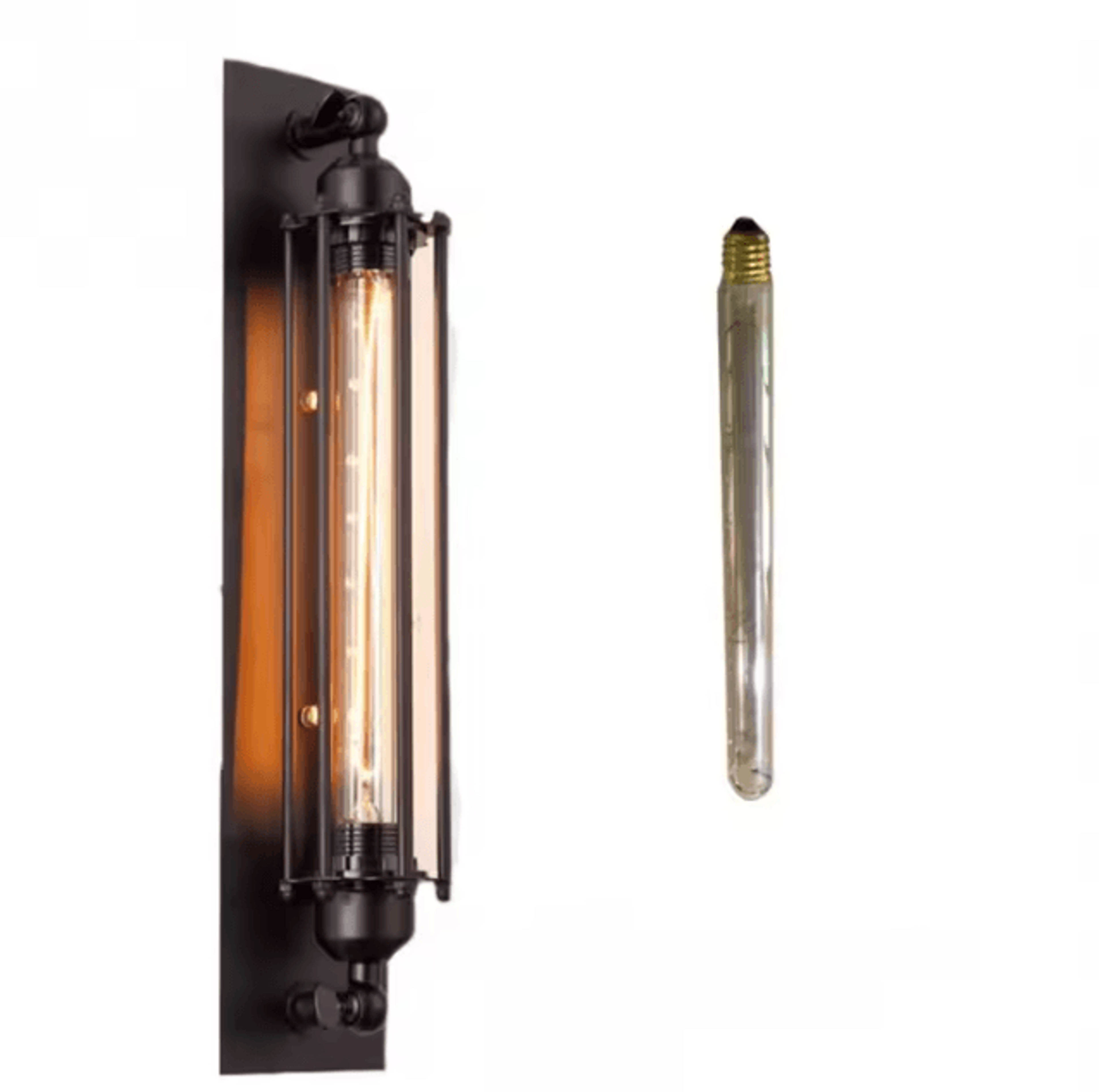 European Antique Flute Wall Lamp Wrought Iron Industrial Sconce For Restaurant And Corridor 5