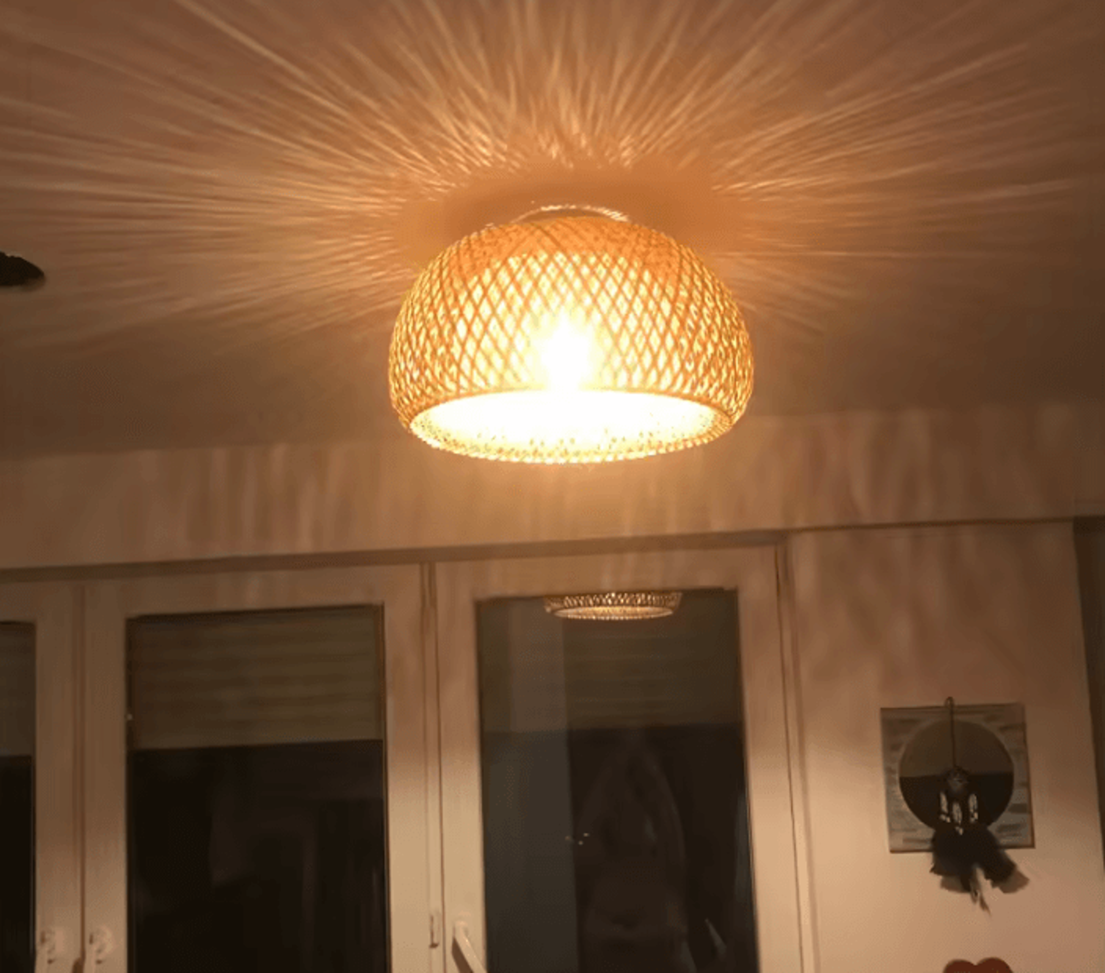modern chinese bamboo chandelier decorative lantern pendant light for bedroom restaurant and balcony