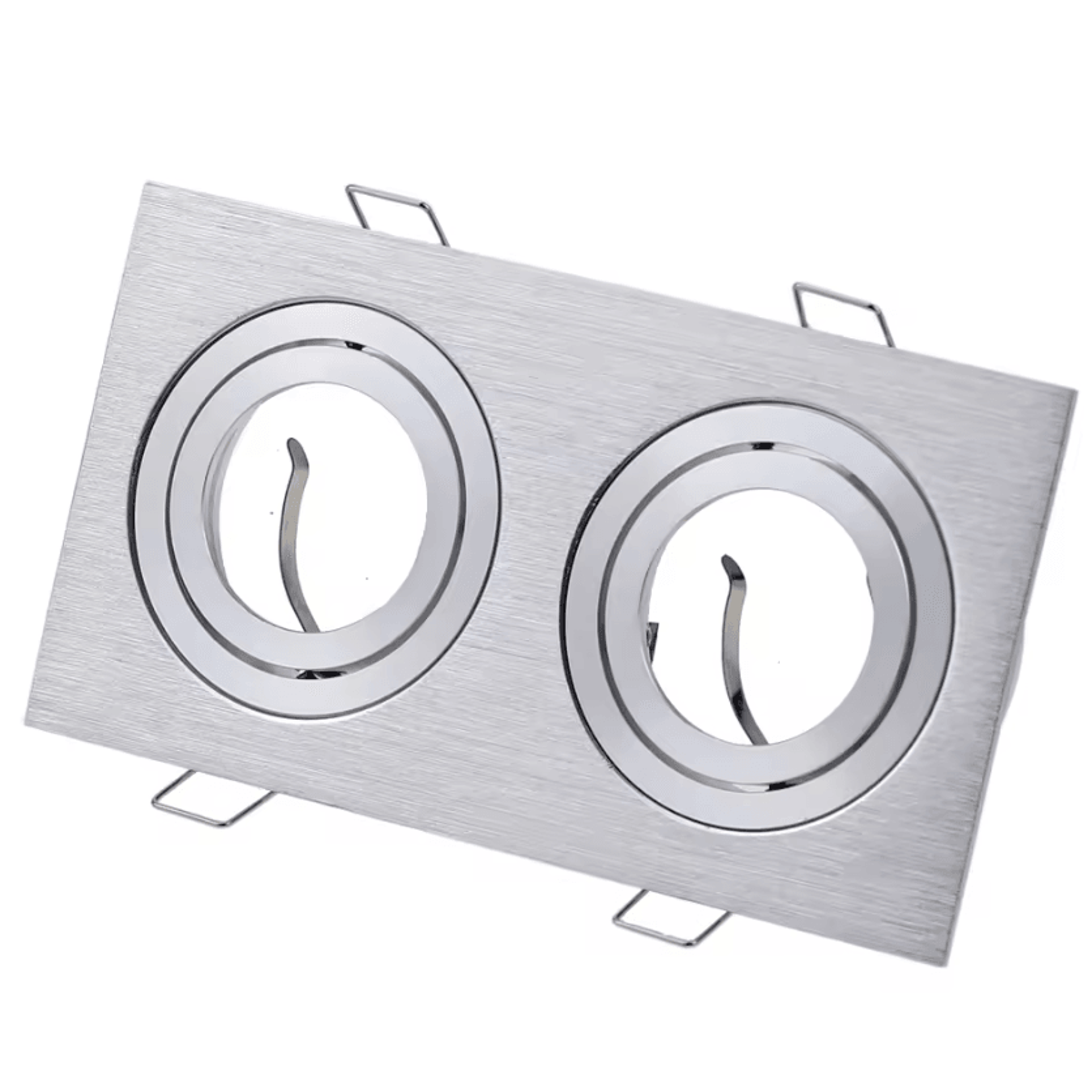JOYINLED Adjustable Eyeball Recessed Spotlight Frame GU10 MR16 Ceiling Downlight Housing 7