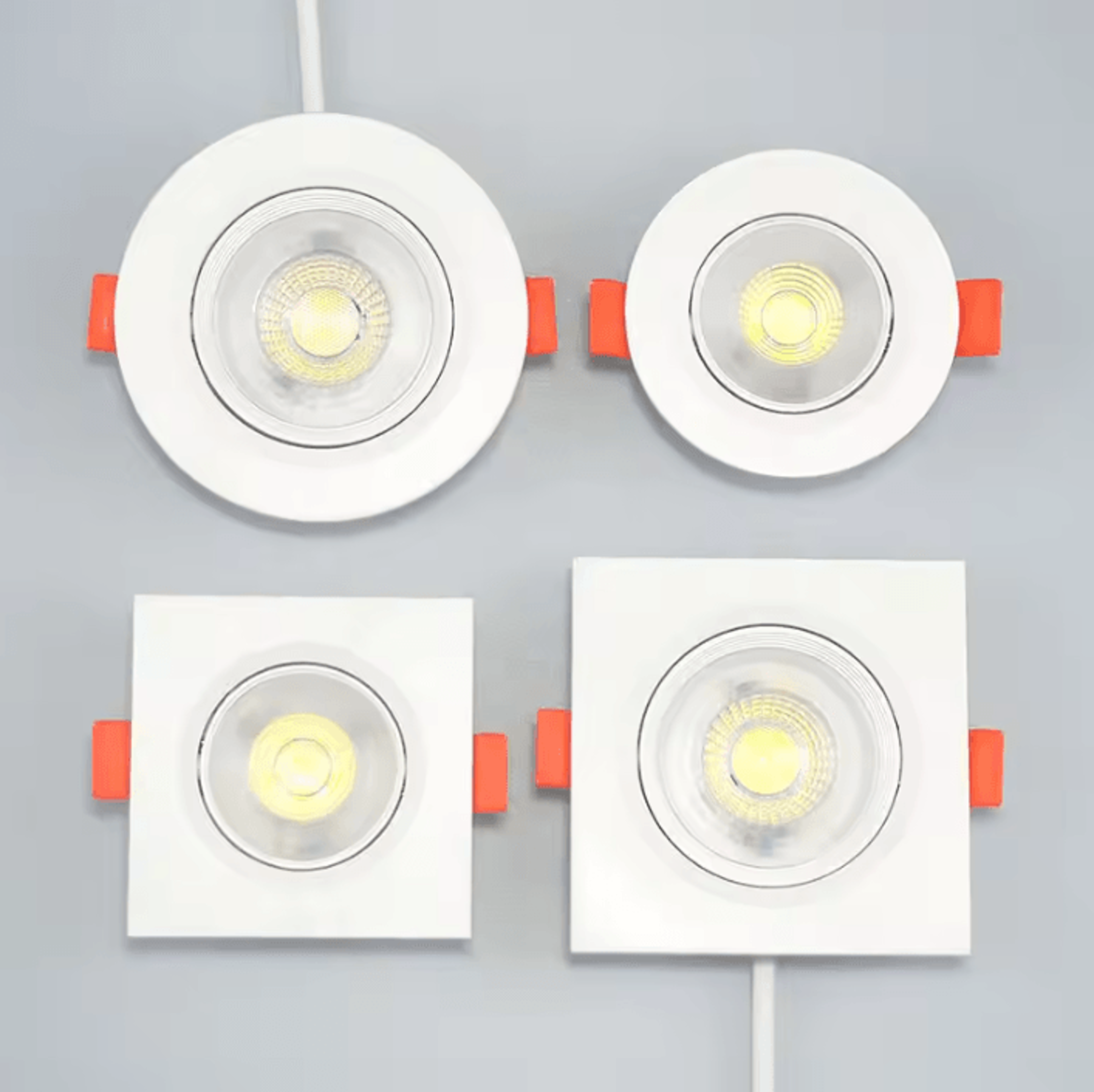 Adjustable Recessed LED Ceiling Downlight 3W 5W 7W 9W 12W Rotating Spotlight For Indoor Home Lighti 3