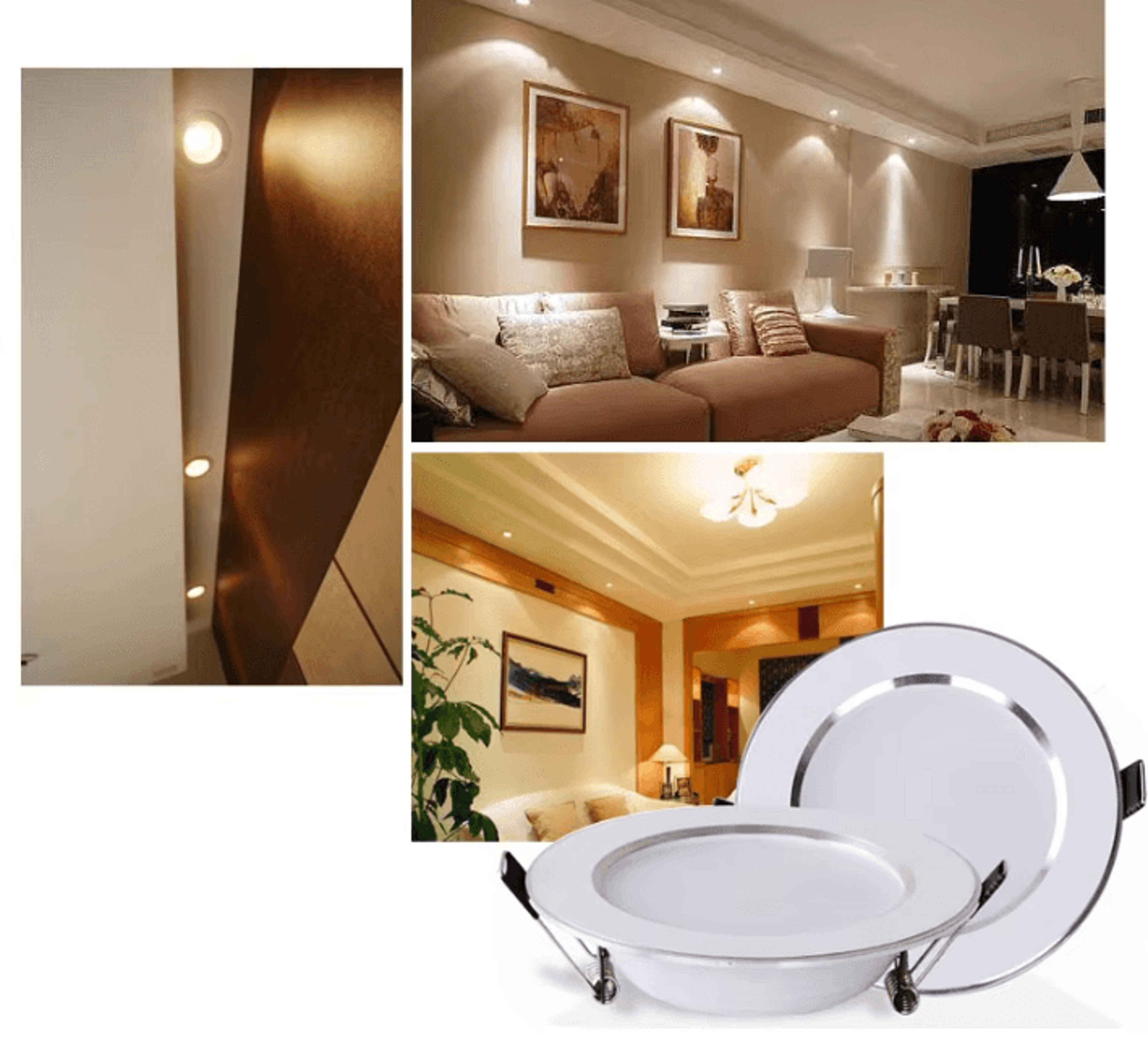 10PCS Waterproof Dimmable LED Downlights 5W 7W 9W 12W 15W 18W Ceiling Spotlights For Bathroom And O 3
