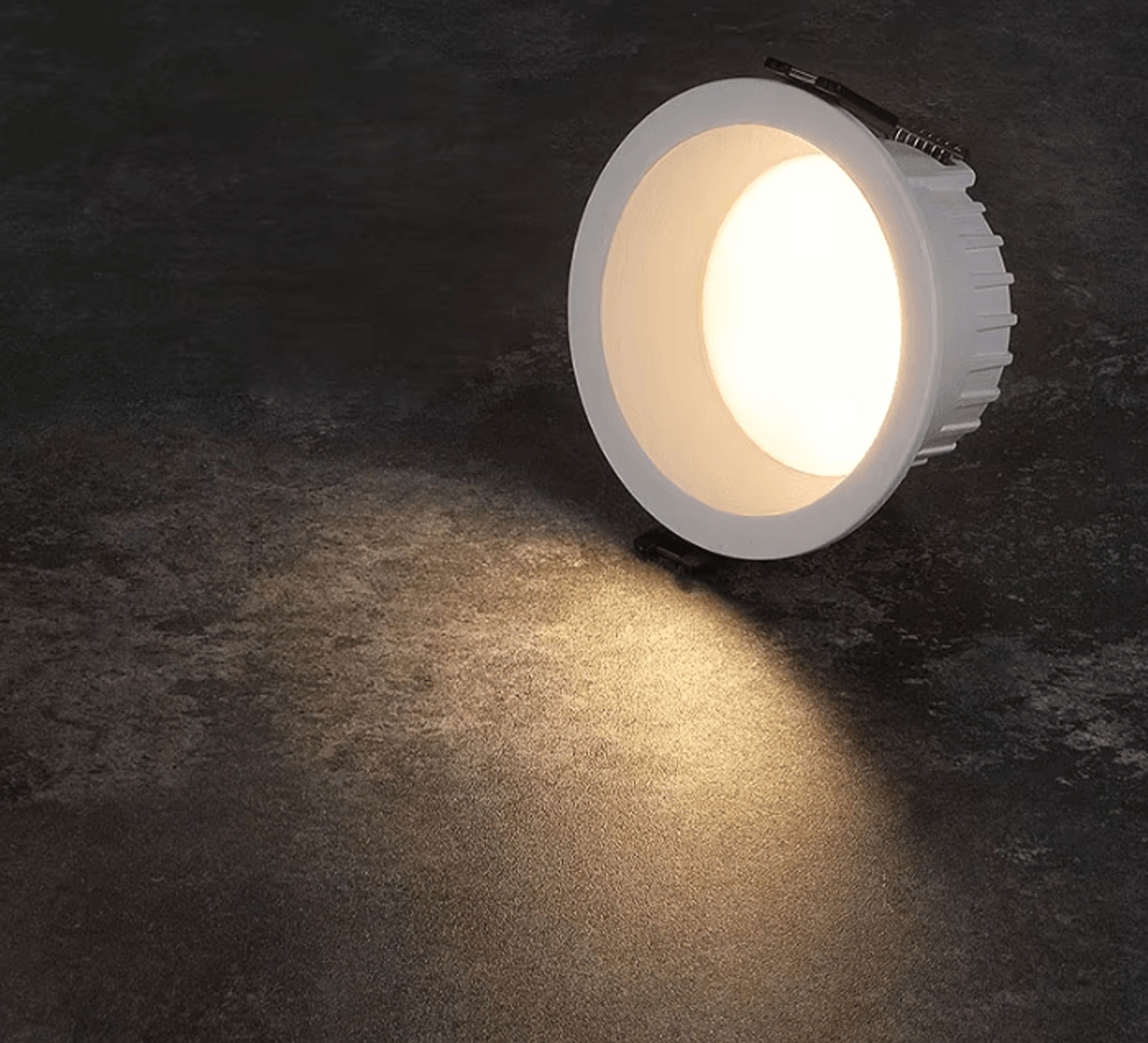 dimmable anti-glare led recessed downlight 7w 9w 12w 15w ac85-265v ceiling spotlight for indoor lighting