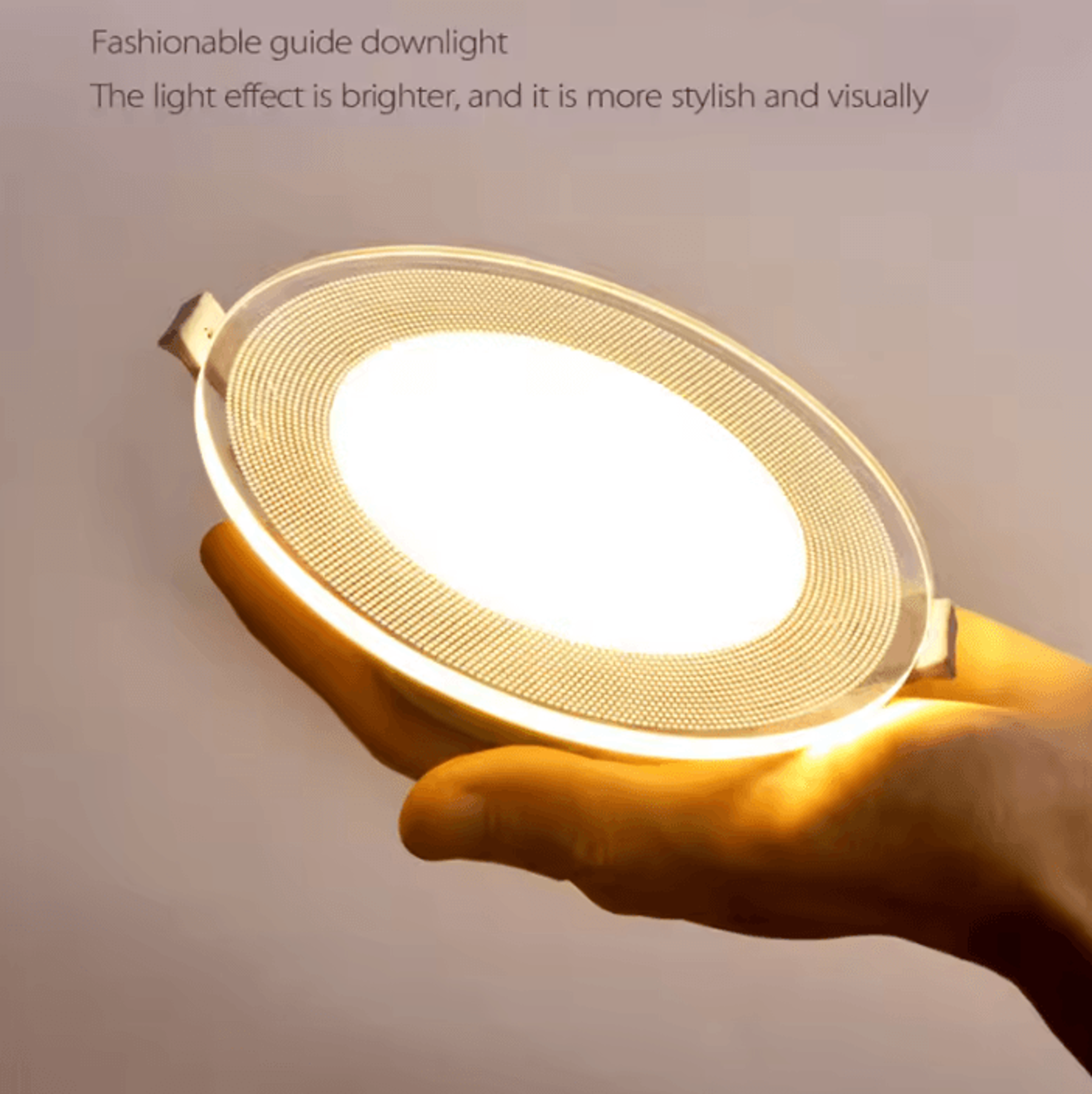 10PCS Round Acrylic LED Recessed Downlights 3W 5W 7W 9W High Brightness Ceiling Panel Lights AC2202 2