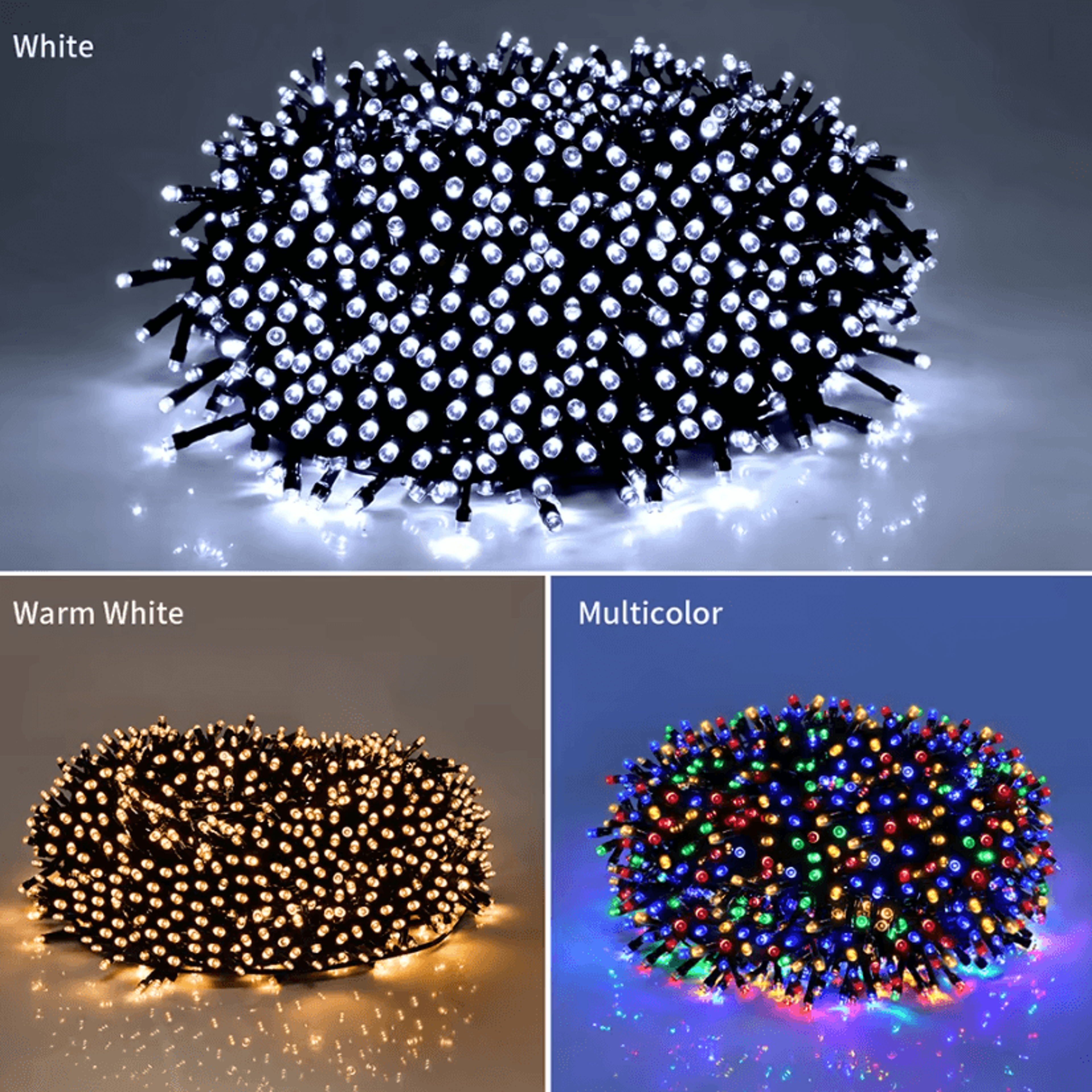 Outdoor Solar Fairy String Lights 10M100M Waterproof Garden Garland For Christmas Parties And Patio 1