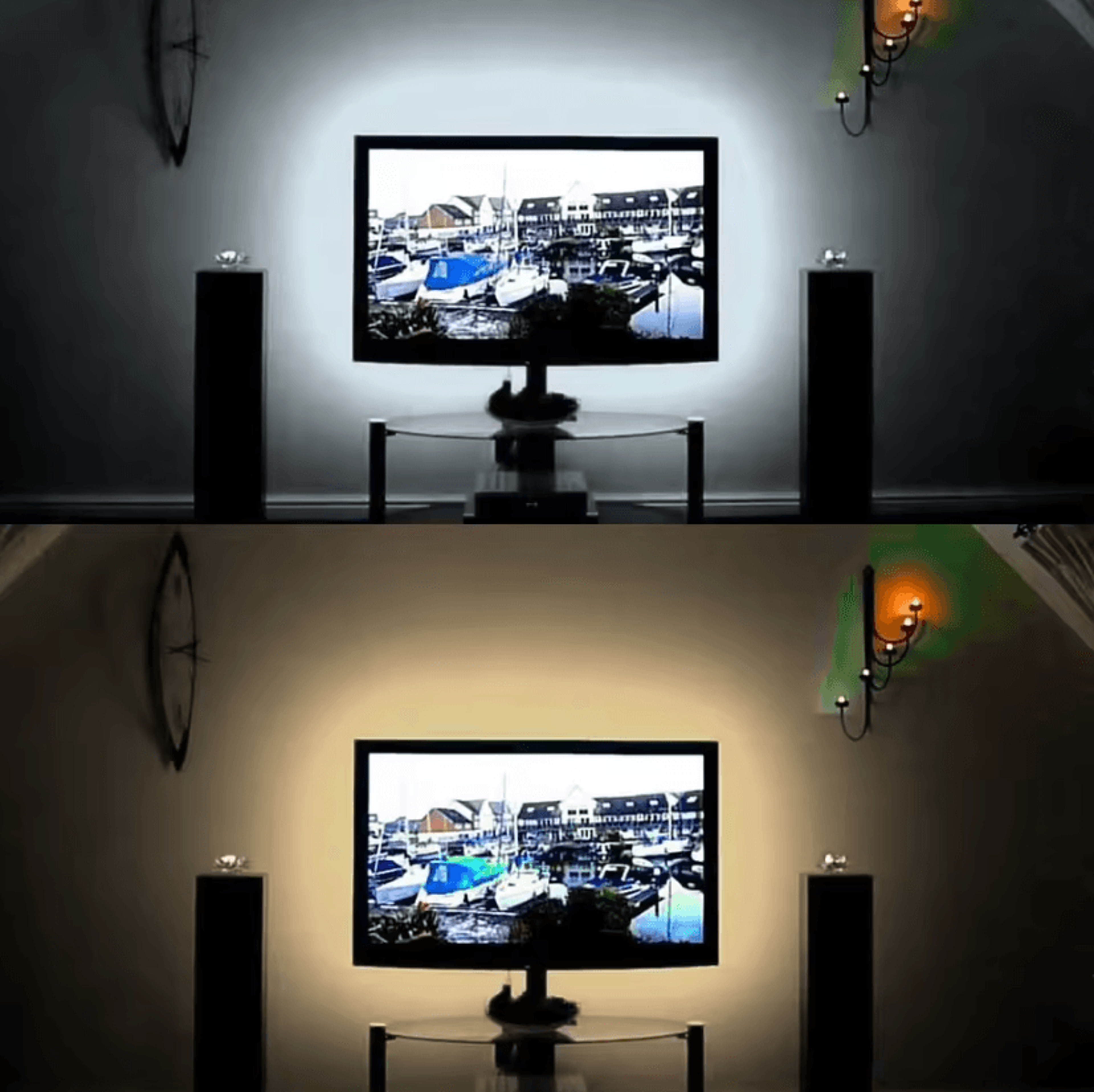 5V USB LED Strip Light SMD2835 Warm White Flexible Tape For TV Mirror Kitchen And Home Decoration 1