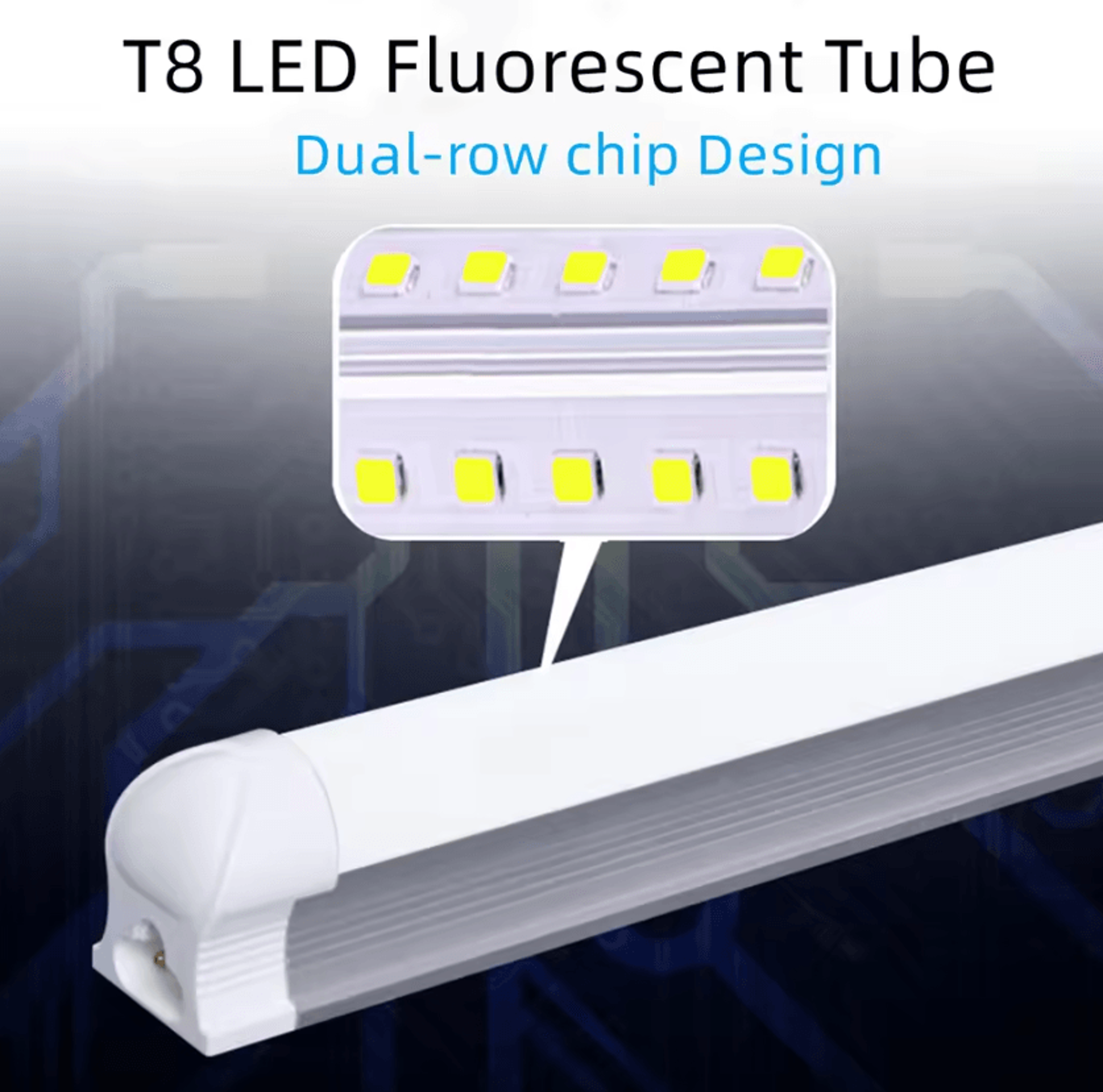 50cm t8 led light bar 25w aluminum tube lamp 220v high brightness wall ceiling light with eu plug switch