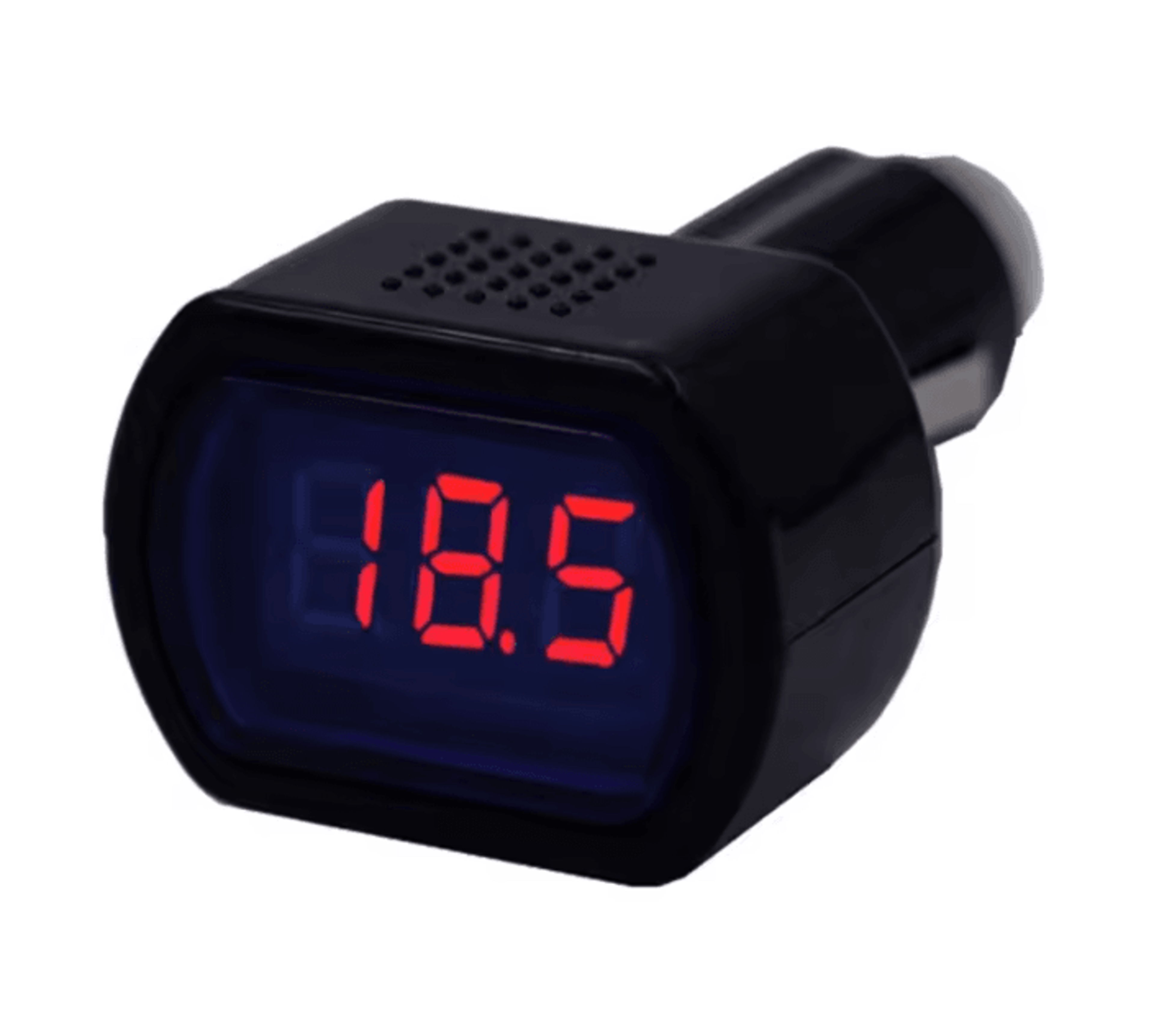 digital car battery voltmeter dc 12v-24v led display cigarette lighter voltage tester for cars and trucks