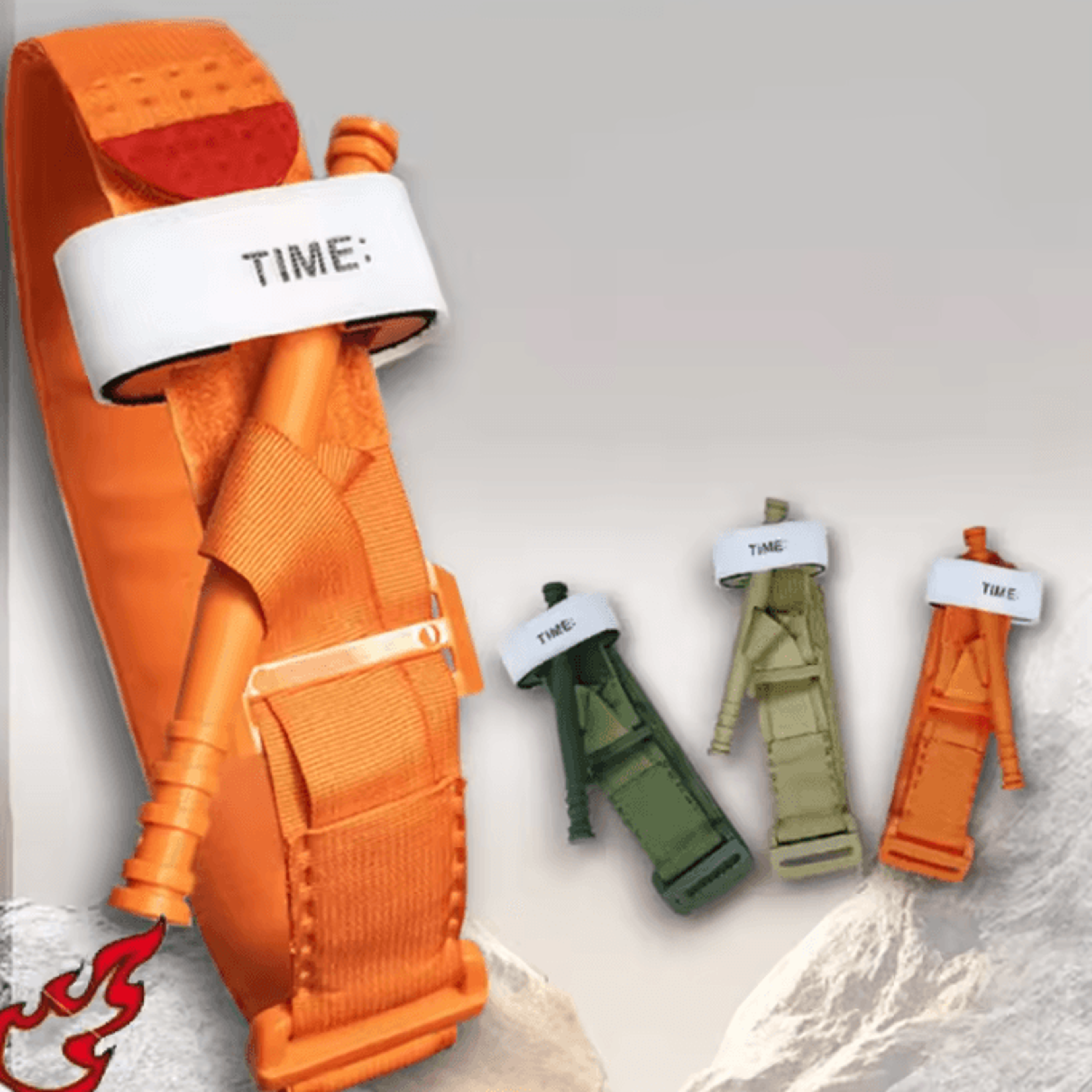 portable tactical emergency tourniquet adjustable windlass first aid strap for outdoor camping and survival kits
