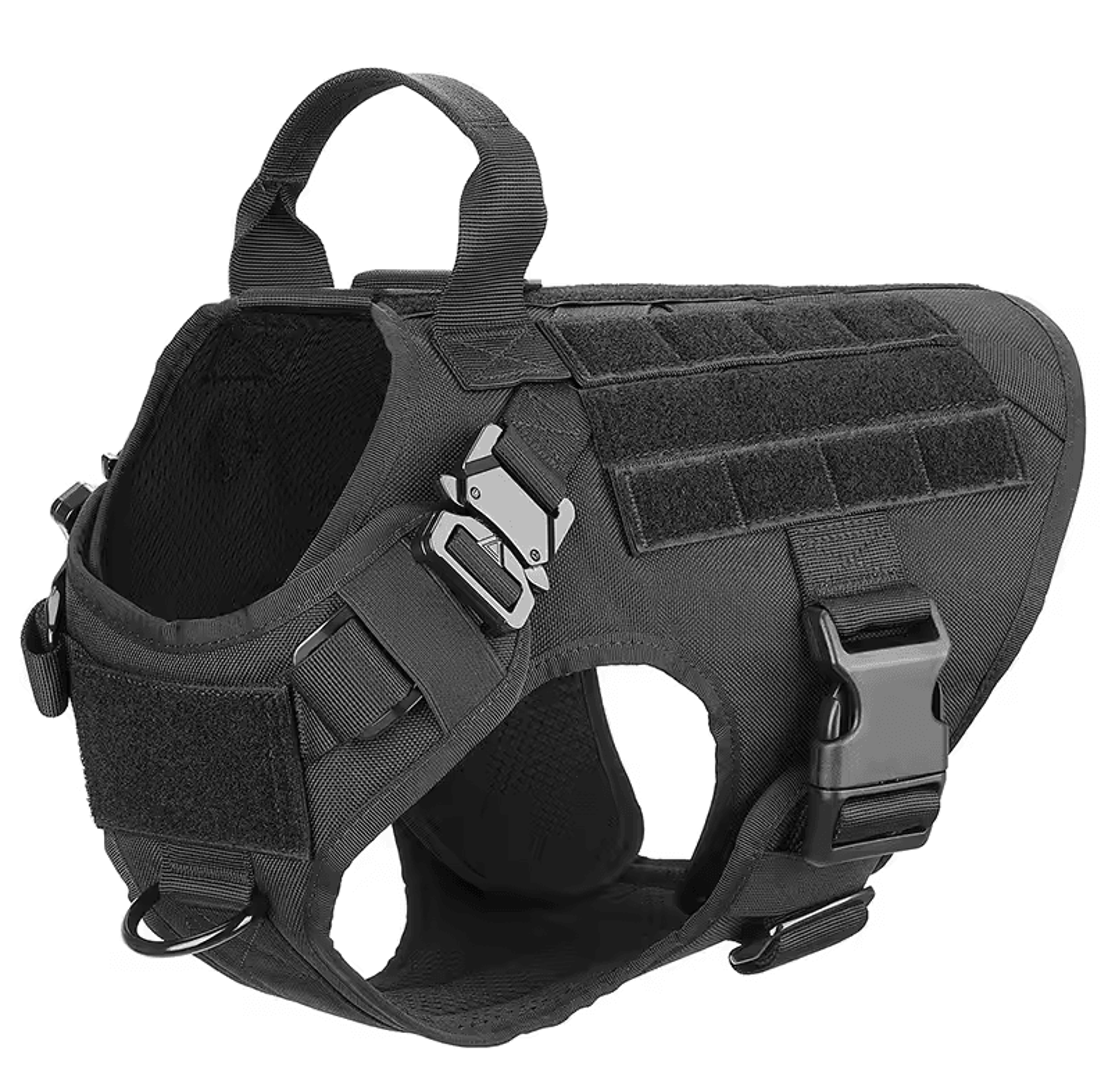 Tactical Dog Harness With Leash Heavy Duty Military Style Training Vest For Large Dogs 3