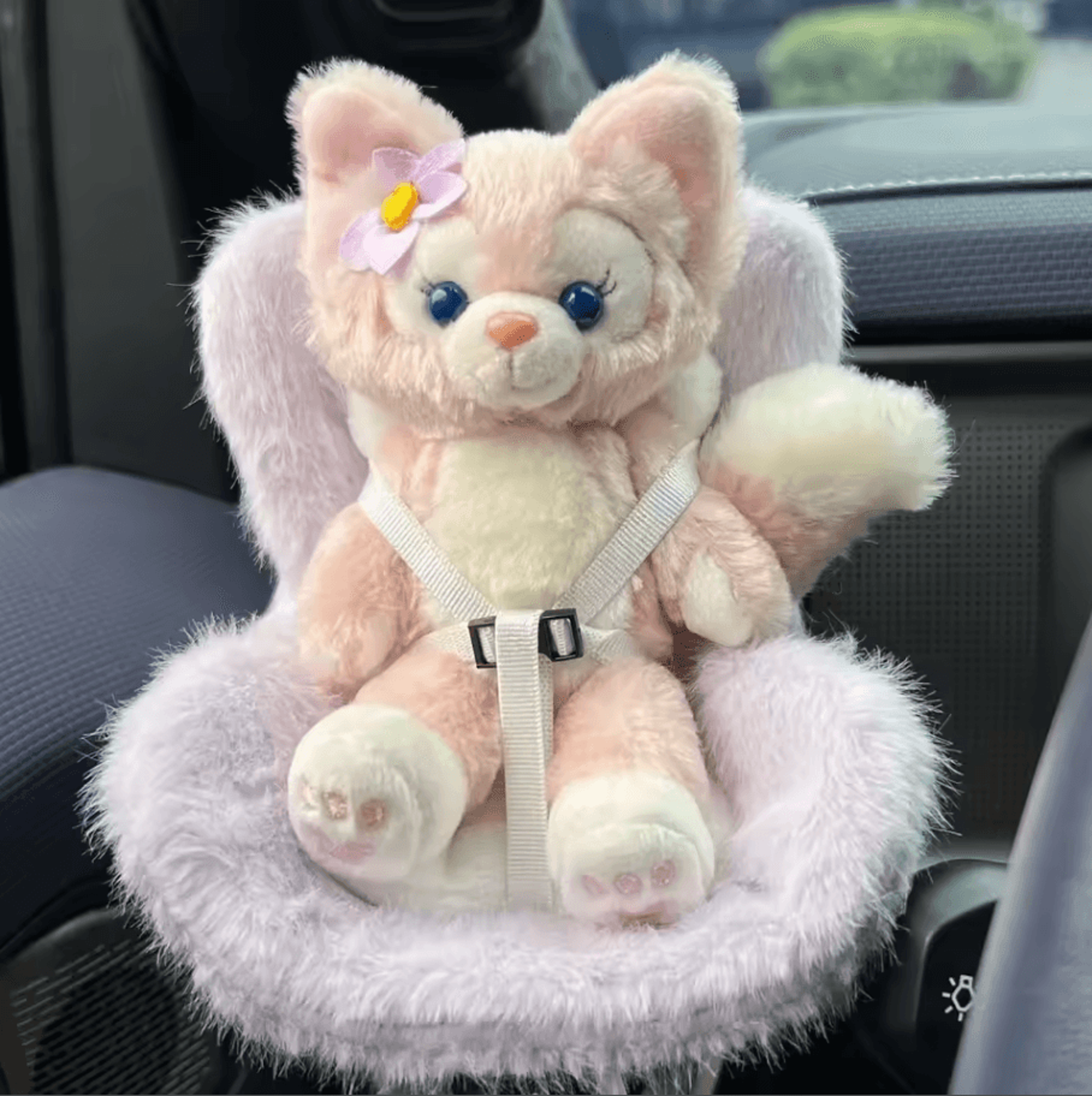 Doll Car Seat Plush Accessory For 18cm Dolls With Air Aromatreatment Decoration 1