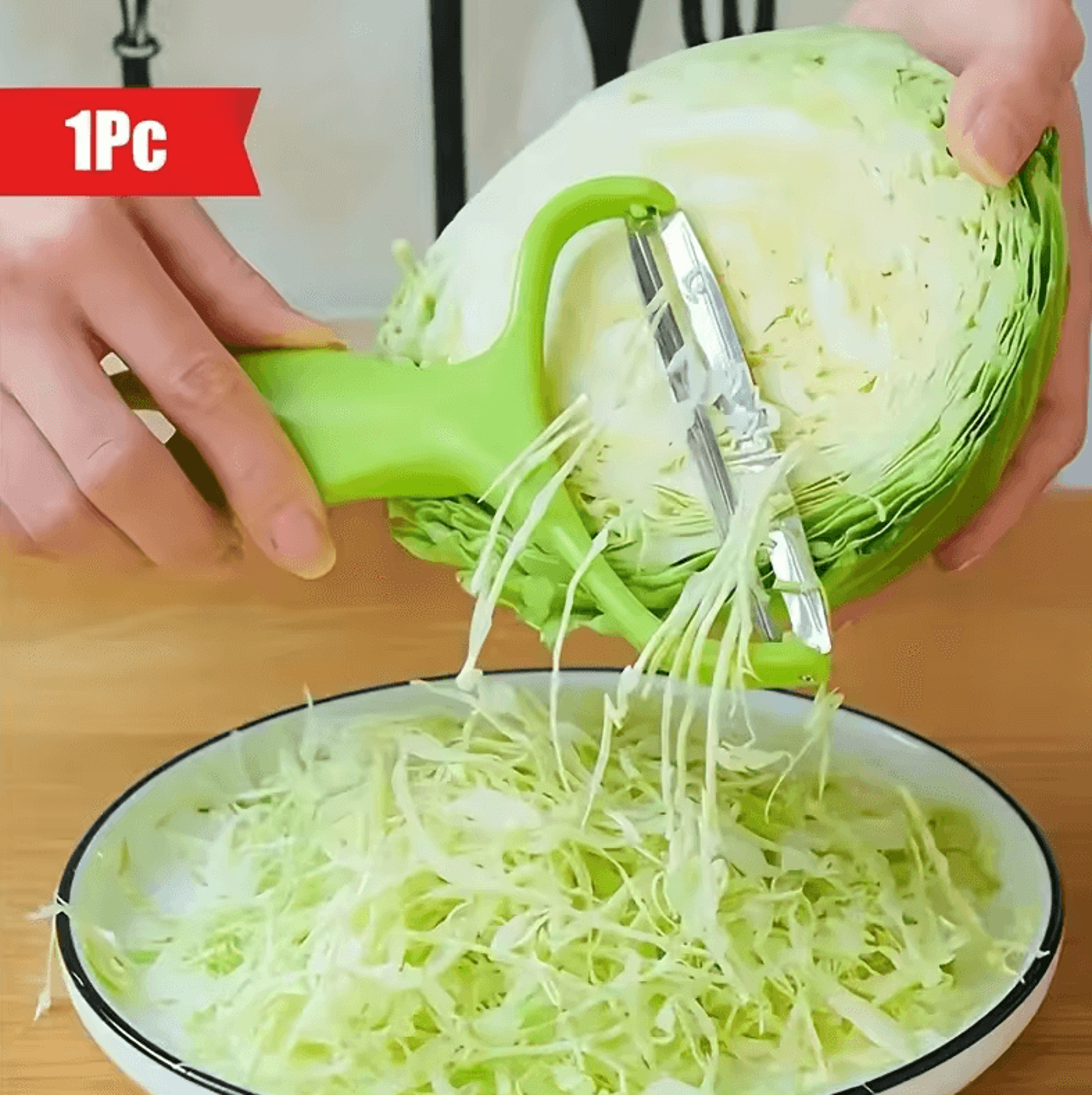 multifunctional vegetable cutter slicer with wide blade cabbage shredder