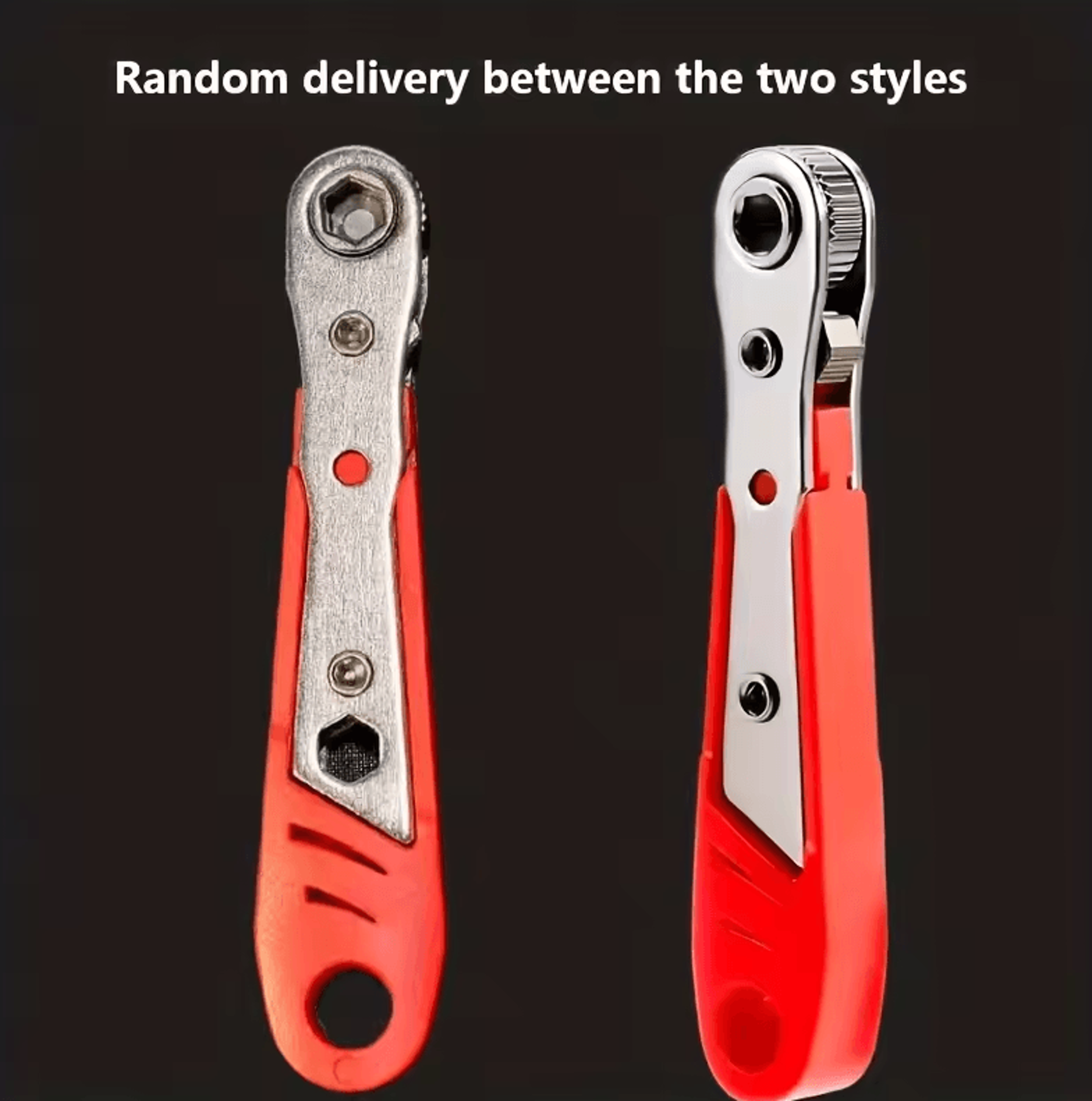 Multifunction Bidirectional Ratchet Screwdriver With Right Angle And Magnetic Wrench Red Compact To 4