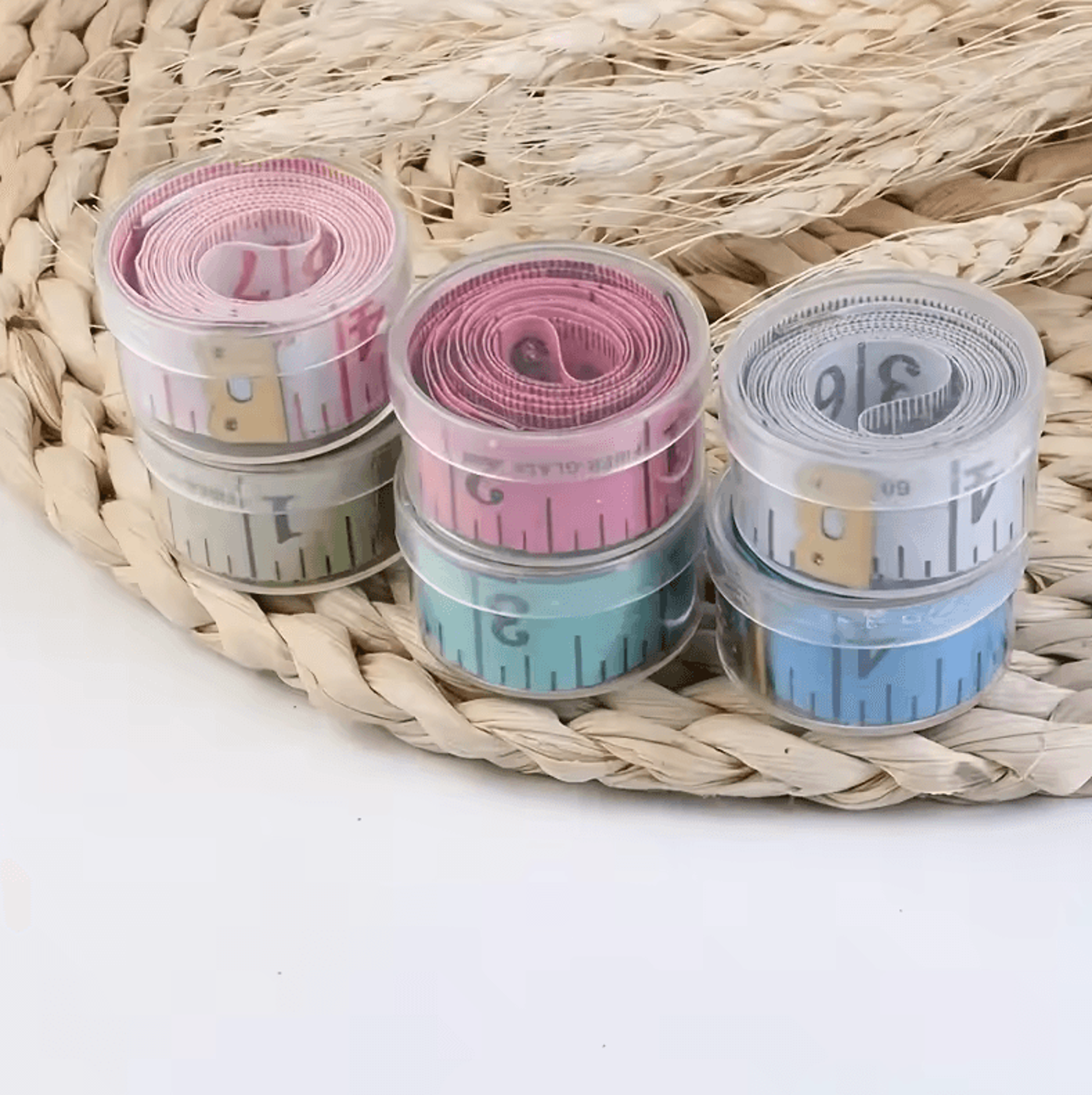 60in Soft Sewing Measuring Tape  Tailor  Body Measurement Ruler Random Color 0