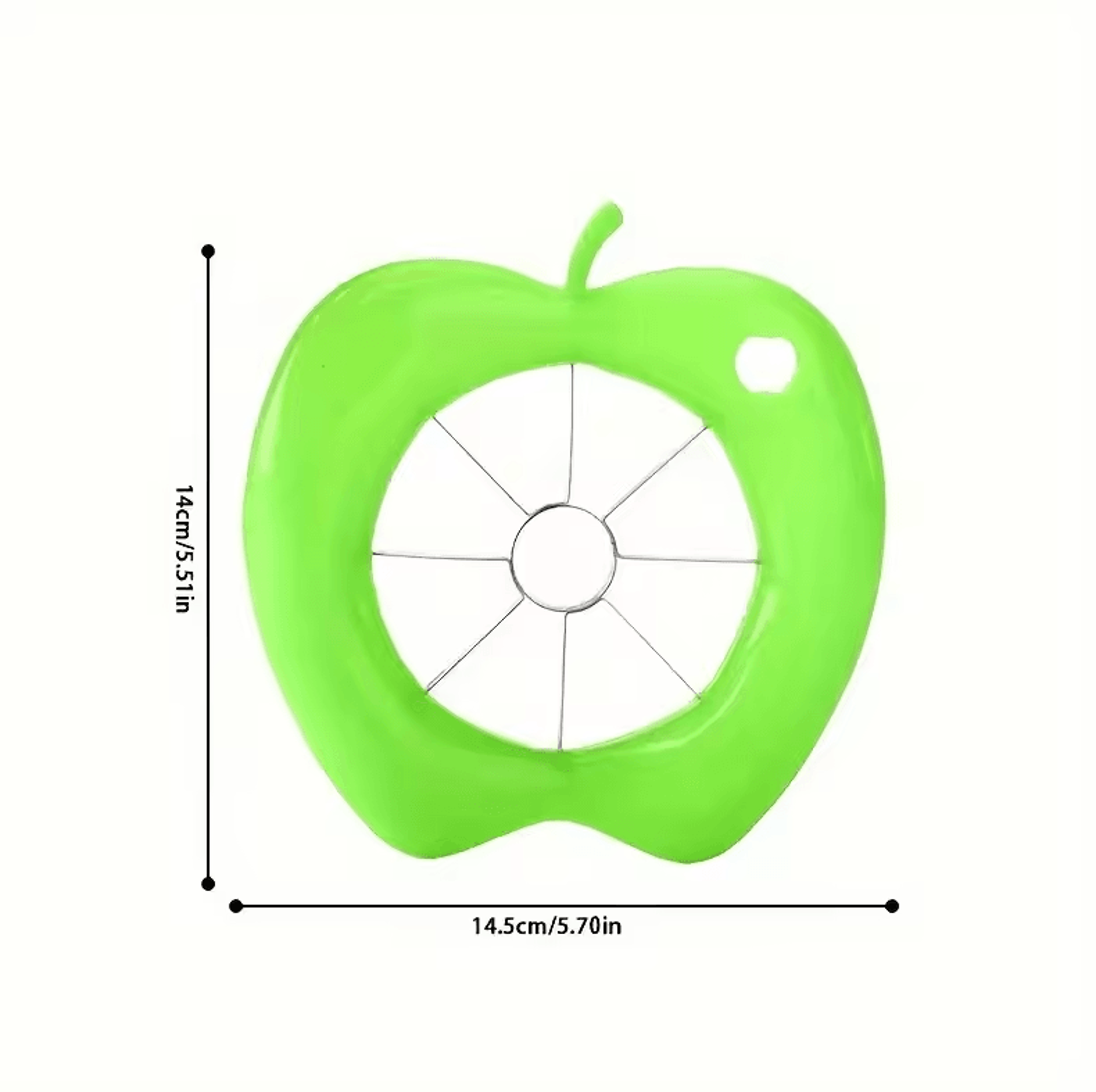 Stainless Steel Apple Slicer Manual Square Blade Fruit Cutter For Kitchen  Outdoor 3