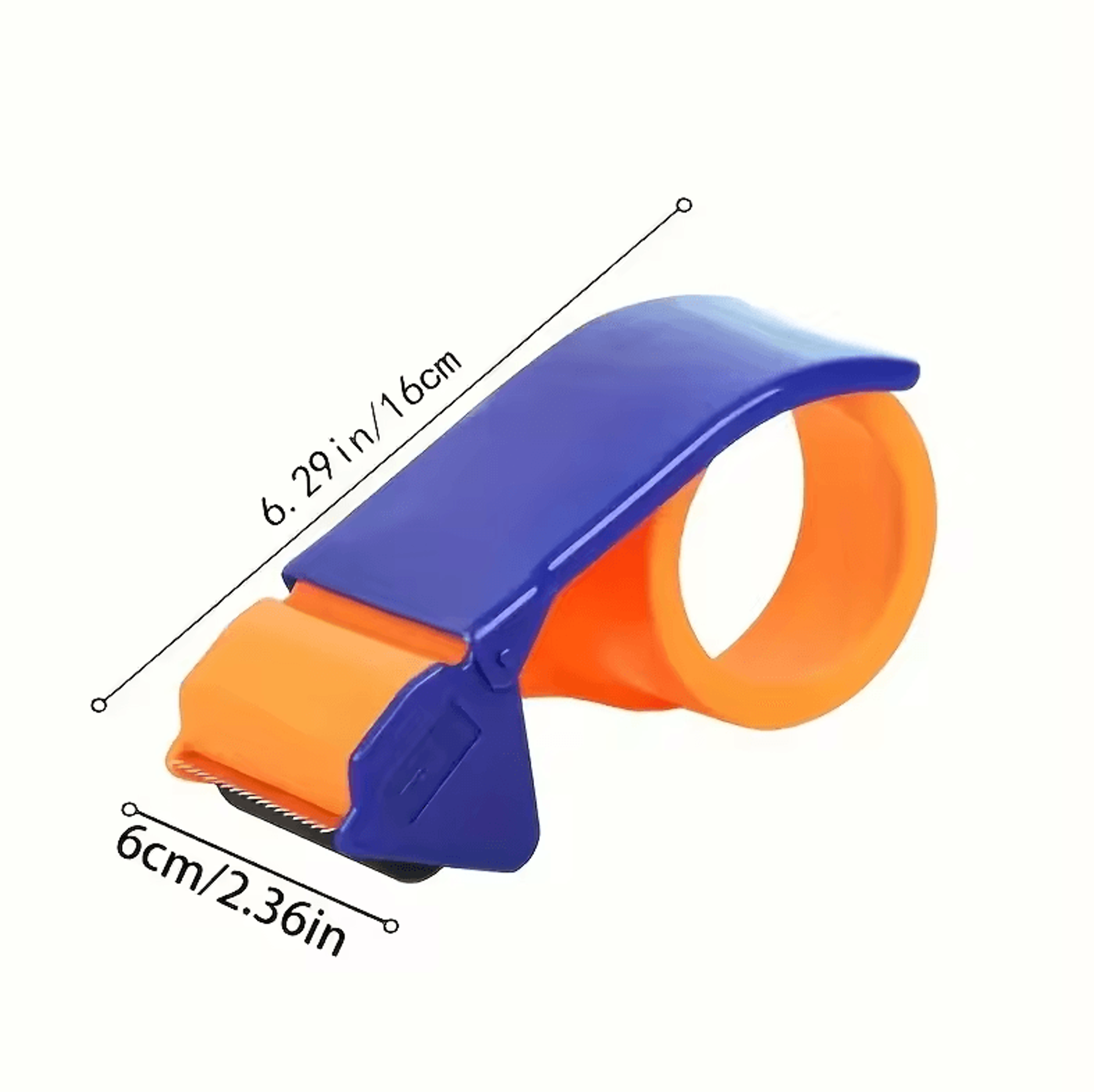 HeavyDuty Manual Tape Dispenser OneHanded Portable Cutter For Packaging And Shipping 3