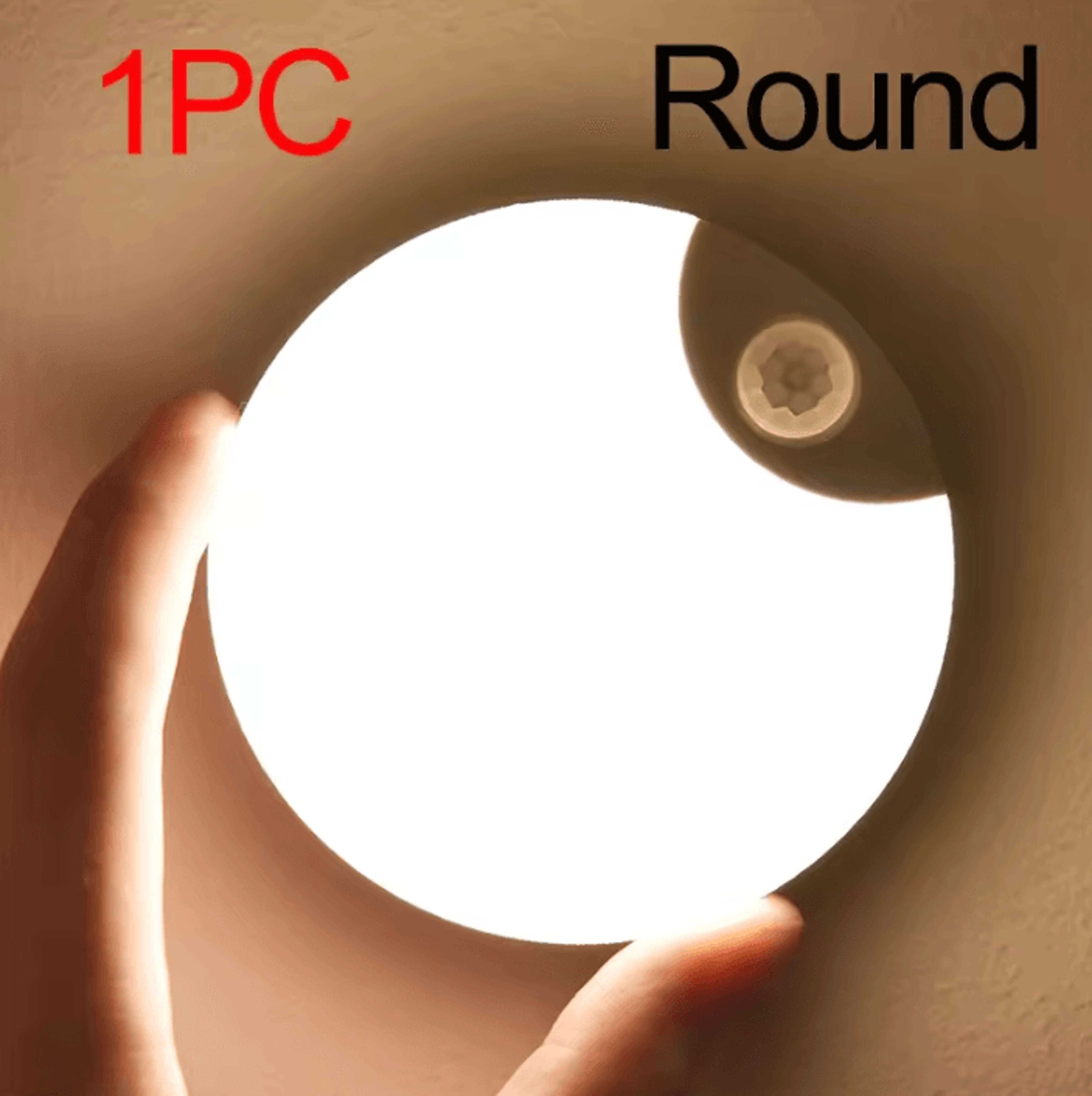 Rechargeable Motion Sensor Light  Wireless USB LED Wall Lamp 5