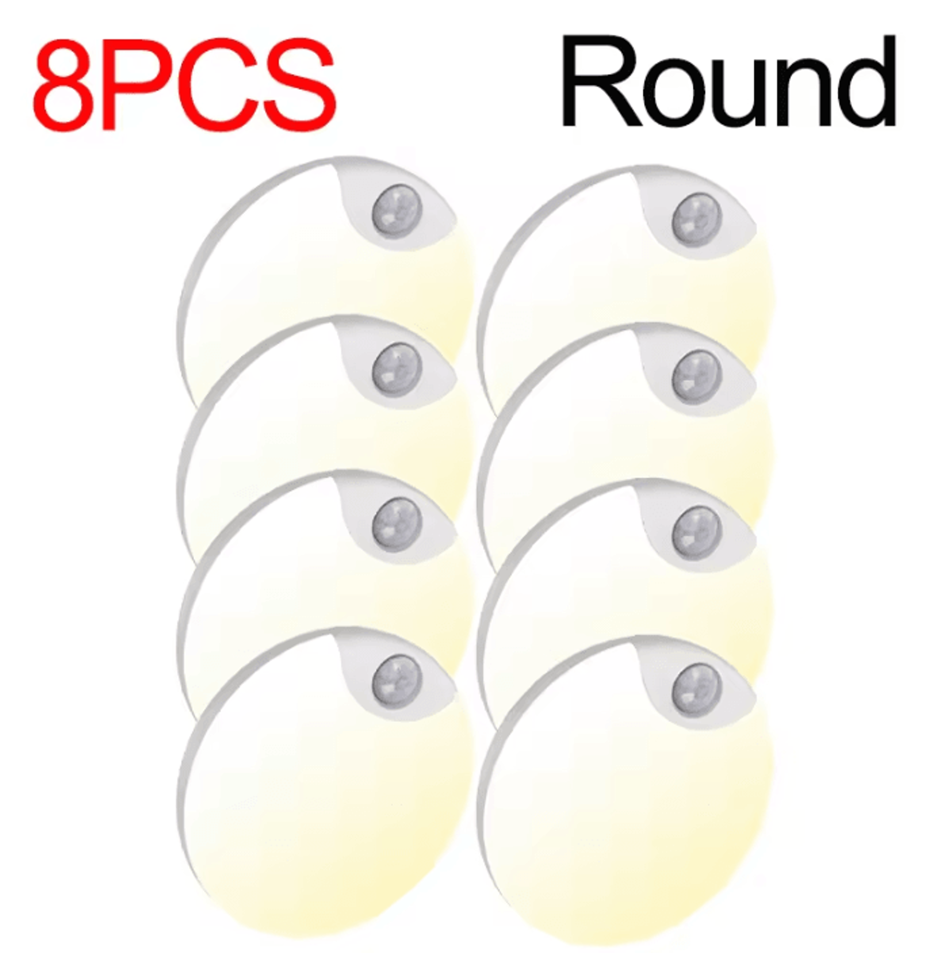 Rechargeable Motion Sensor Light  Wireless USB LED Wall Lamp 8