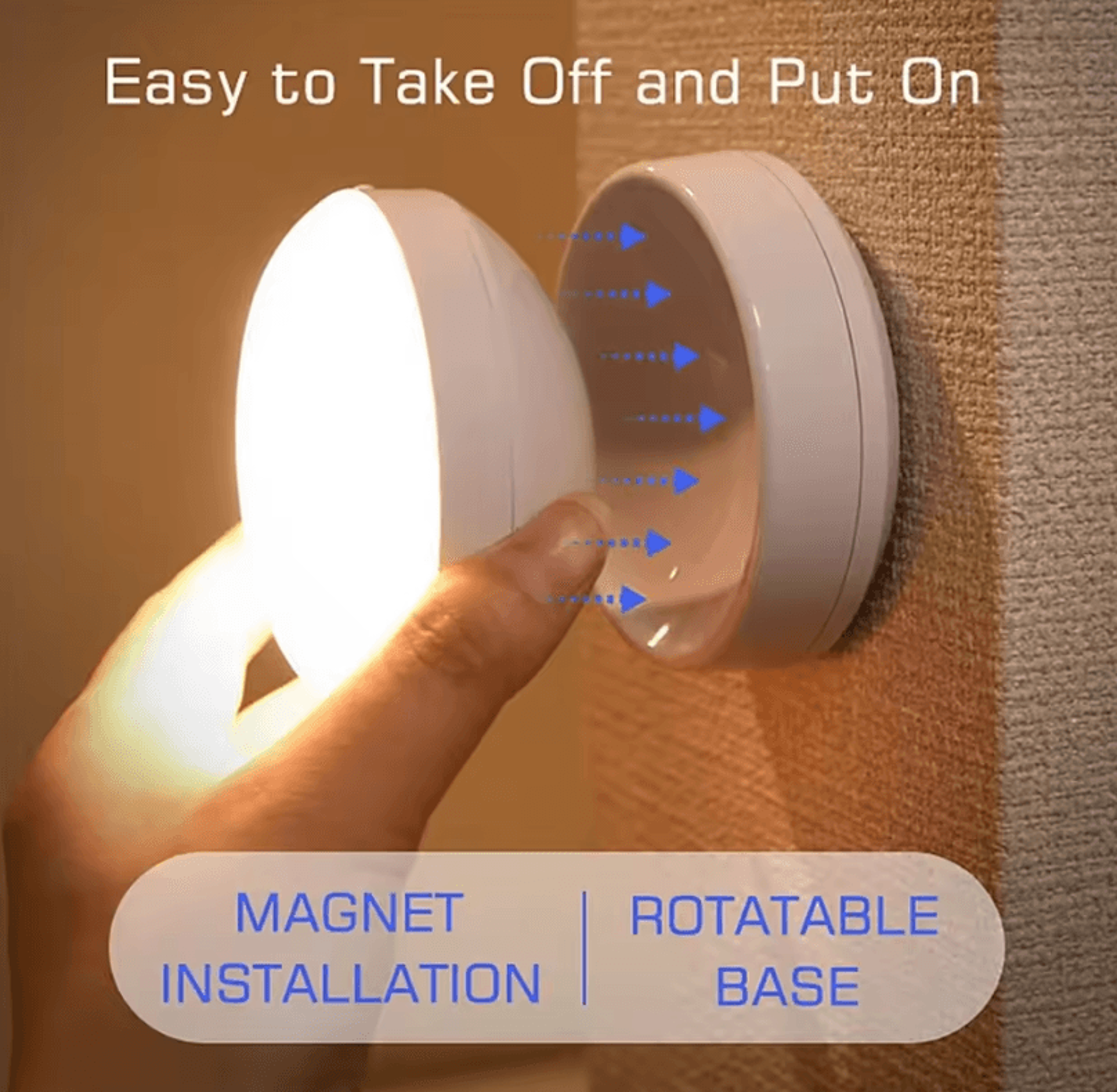 USB Motion Sensor Night Light  Intelligent Human Induction LED Lamp 2