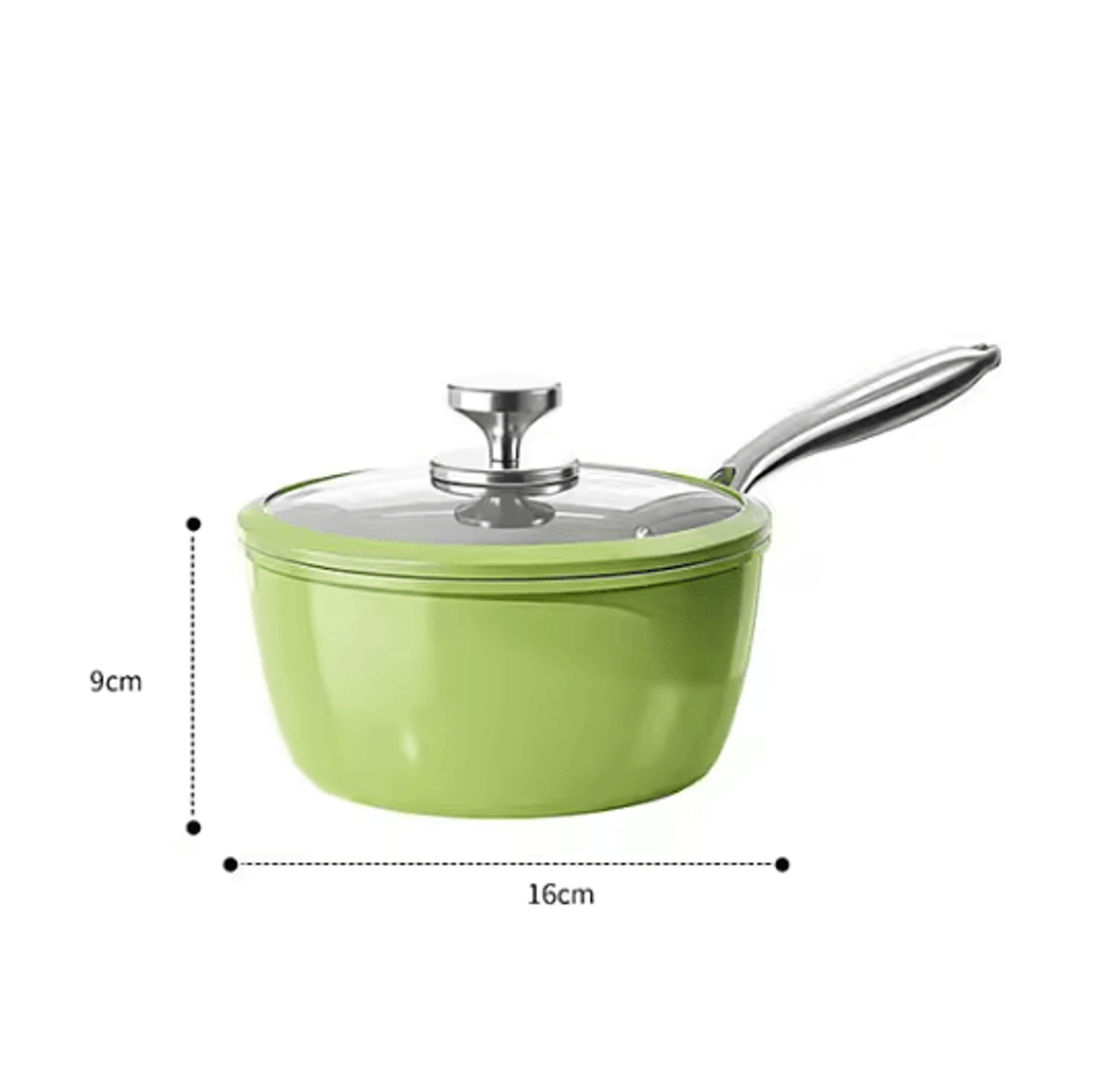 Ceramic Nonstick Saucepan With Lid  MultiPurpose Cooking Pot 5