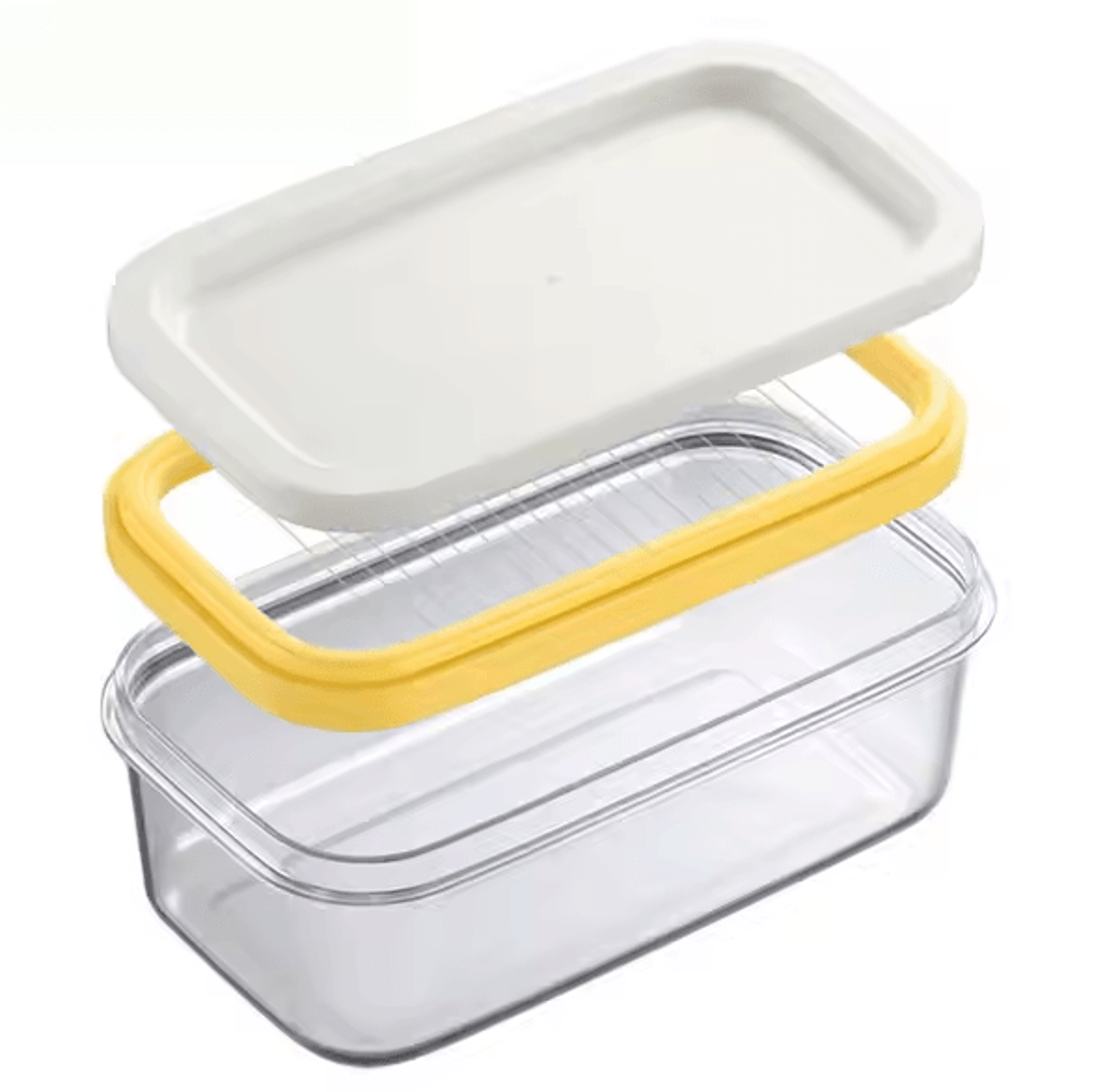 Butter Cutter Slicer Box  Butter Dish With Lid  Knife For Easy Cutting  Storage 4