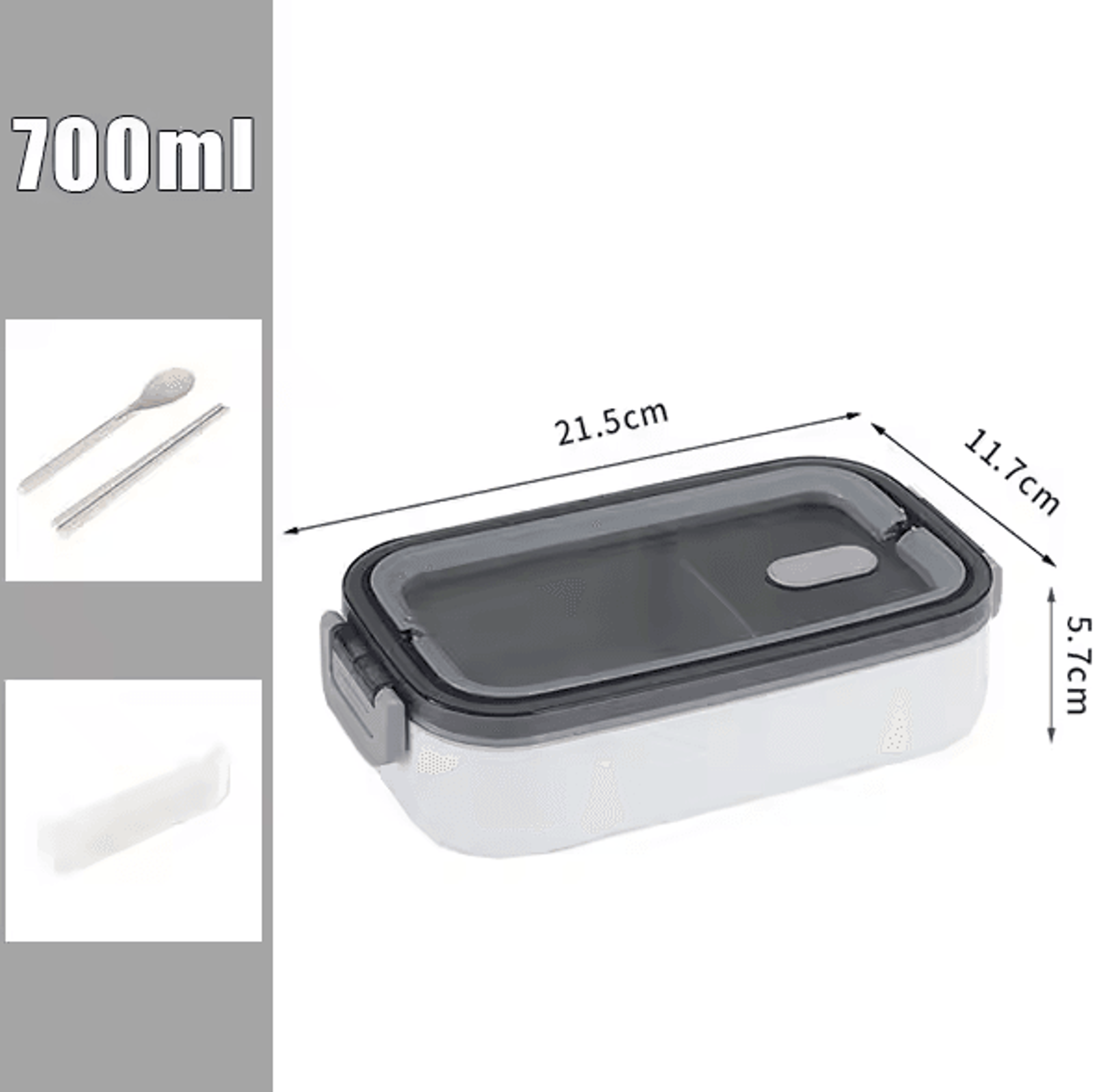 Stackable Bento Lunch Box With Handle Japanese Lunch Box Kit With Spoon  Chopstick Lunch Containers 4