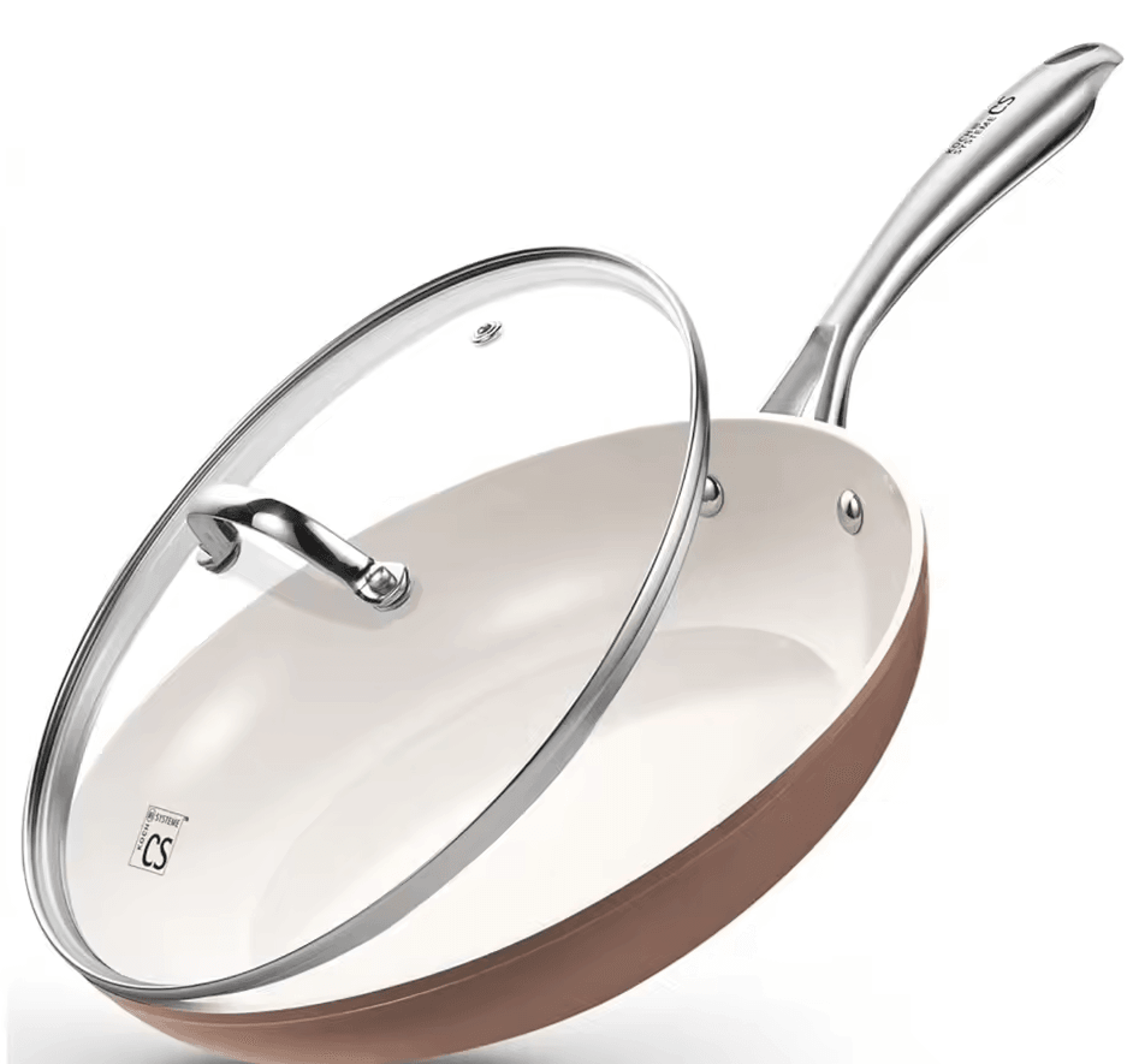 8Inch Nonstick Egg Frying Pan Skillet With StayCool Handle  Blue Omelet Pan 8