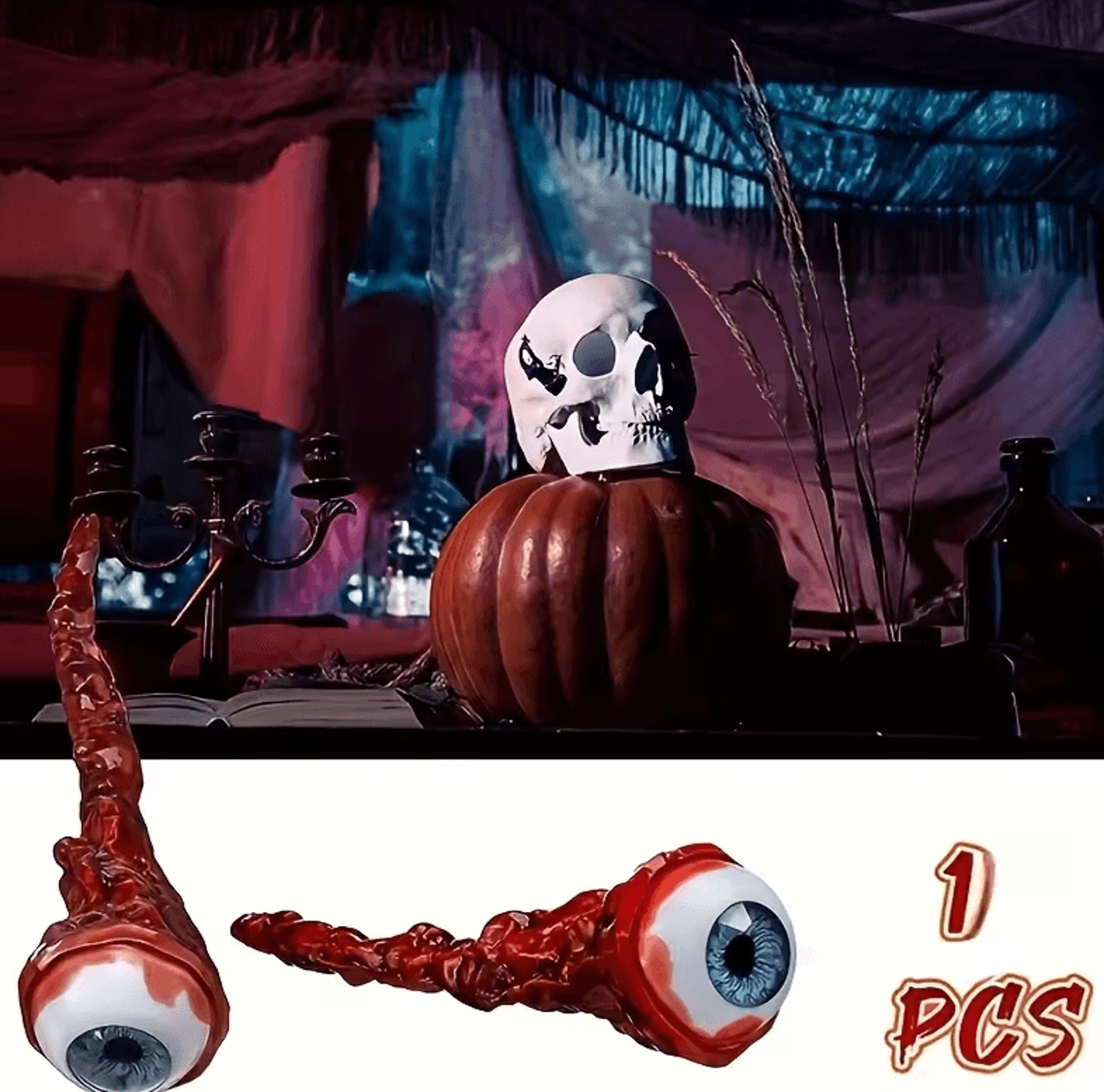 Latex Halloween Prank Props  Artificial Eyeballs For Horror Fun 2