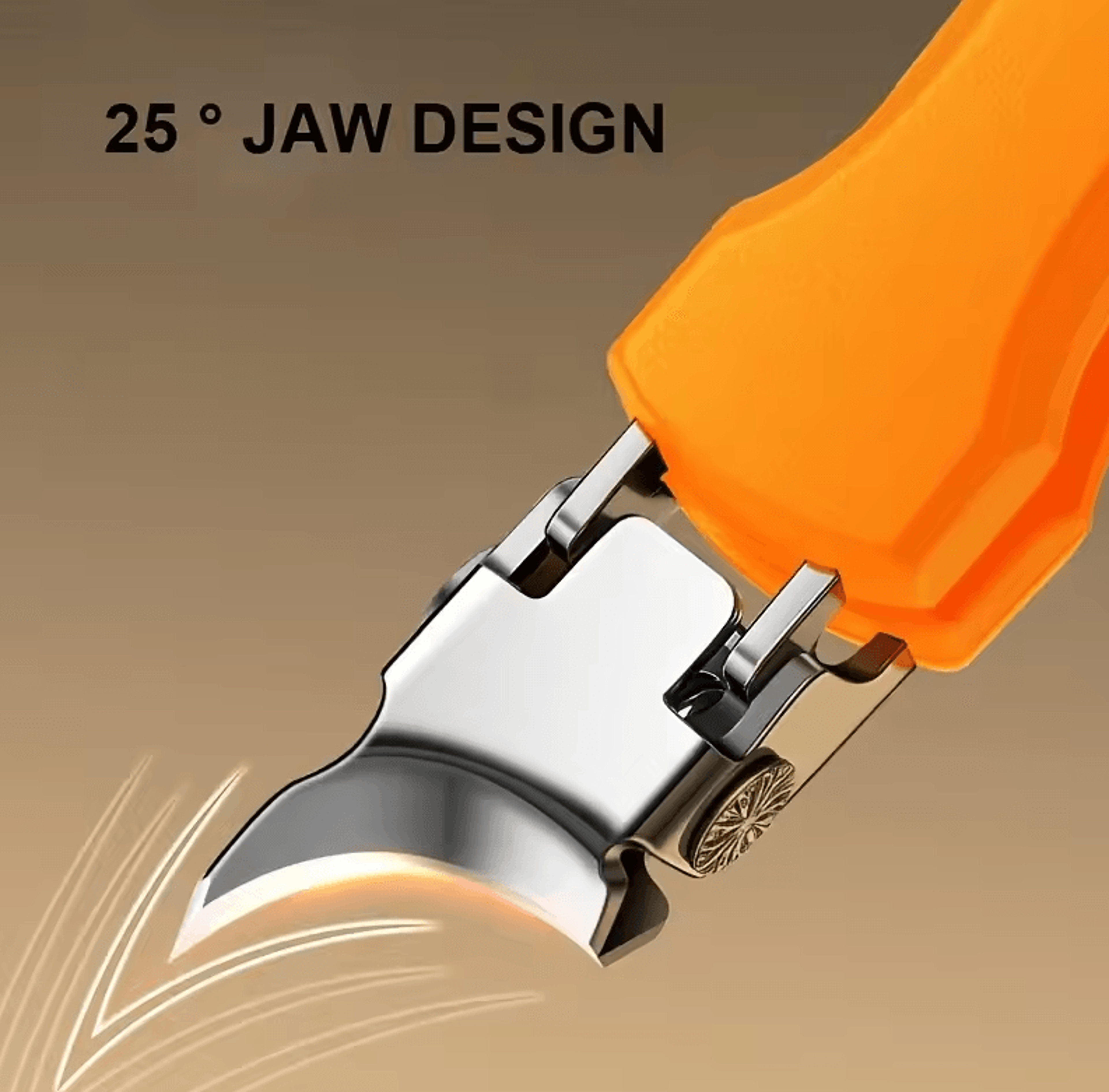 Professional Nail Clippers For Thick  Hard Toenails  Ergonomic SplashProof Design 3