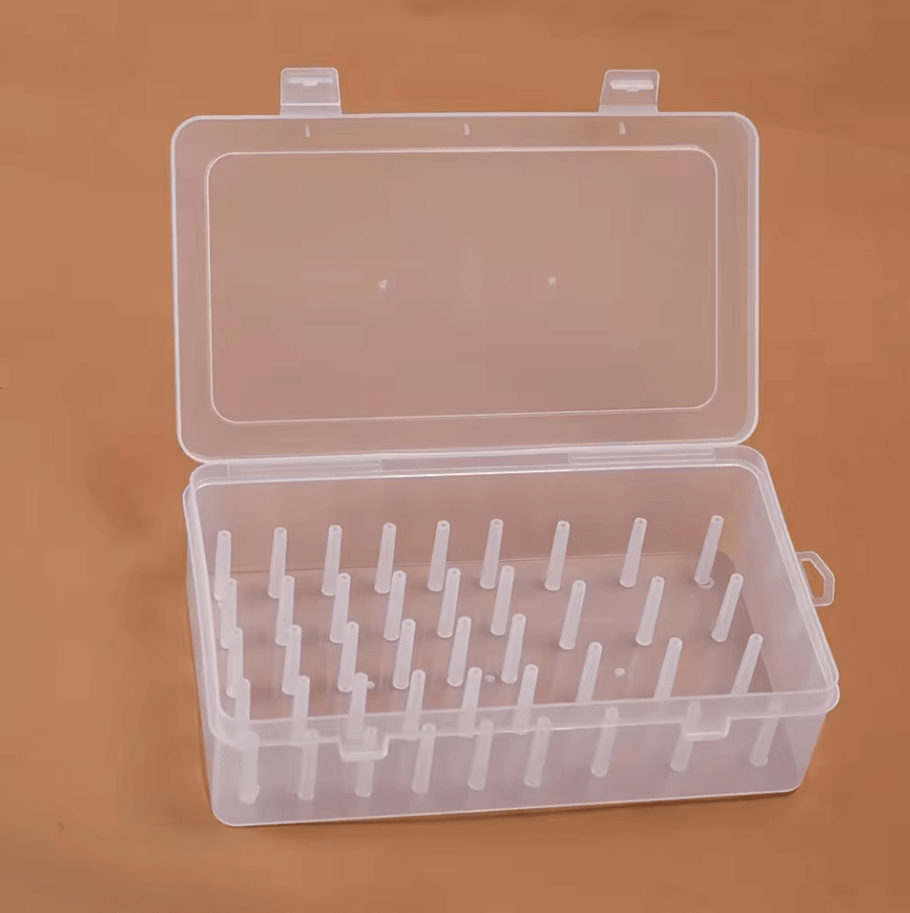 42Spool Portable Sewing Thread Organizer Box With Needle Storage 6