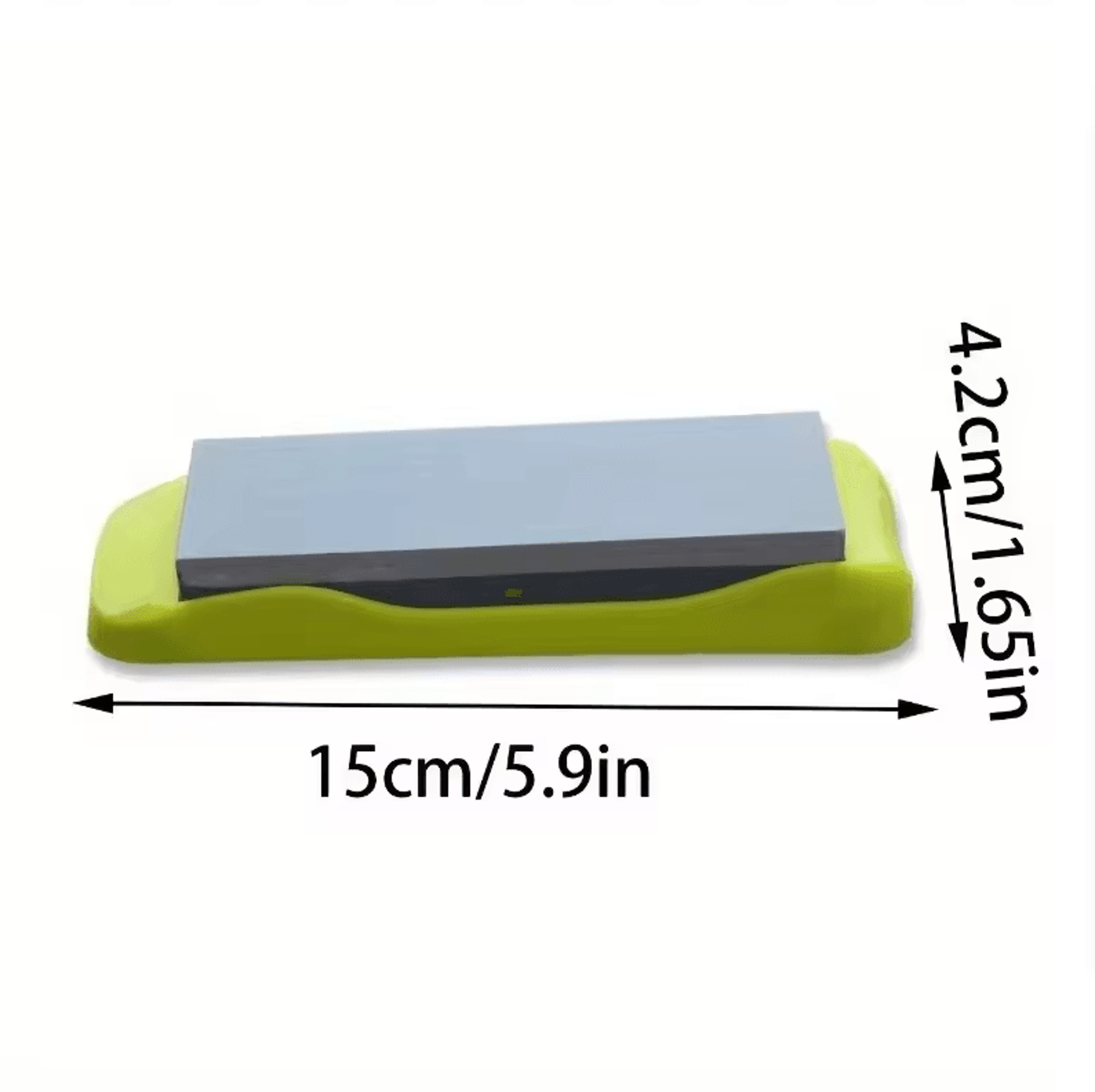 Advanced DoubleSided Diamond Sharpening Stone  High Hardness Whetstone With NonSlip Base 1