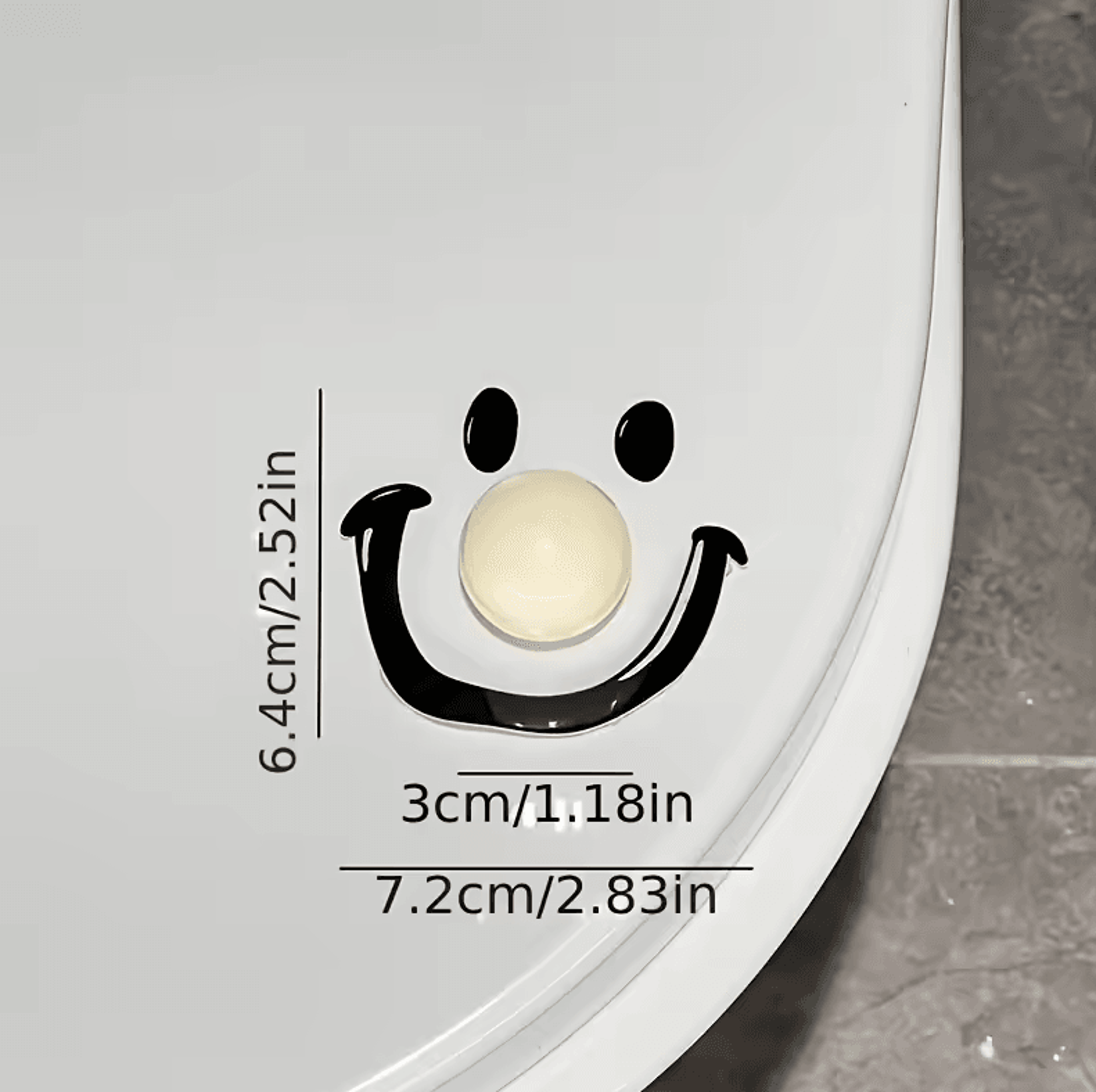 Dopamine Smile Ball Toilet Lid Lifter  Handheld Toilet Seat Cover Opener For Bathroom 4