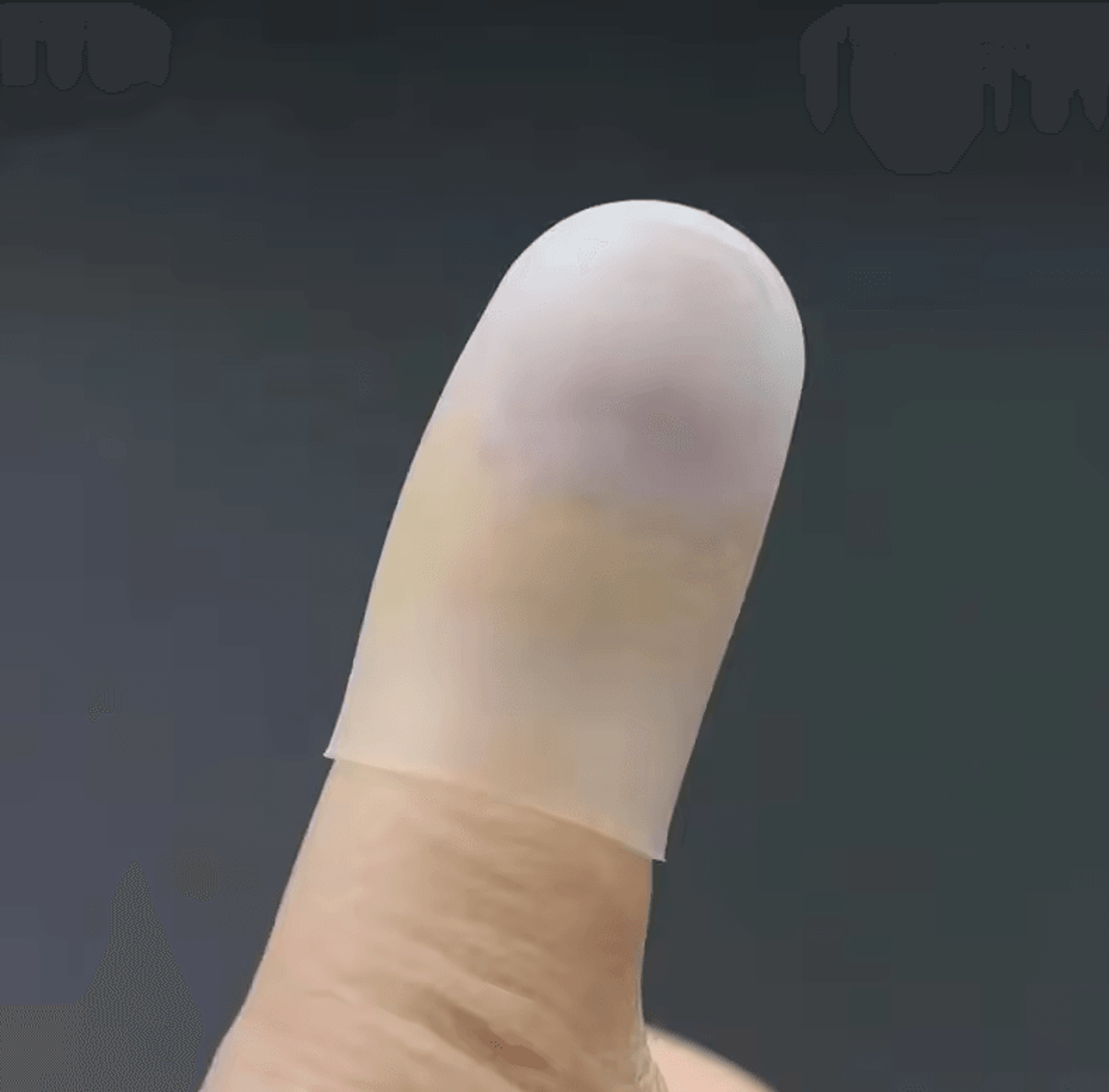 Silicone Finger Protector Sleeve Cover  AntiCut Heat Resistant Finger Sleeves For Kitchen Cooking 1