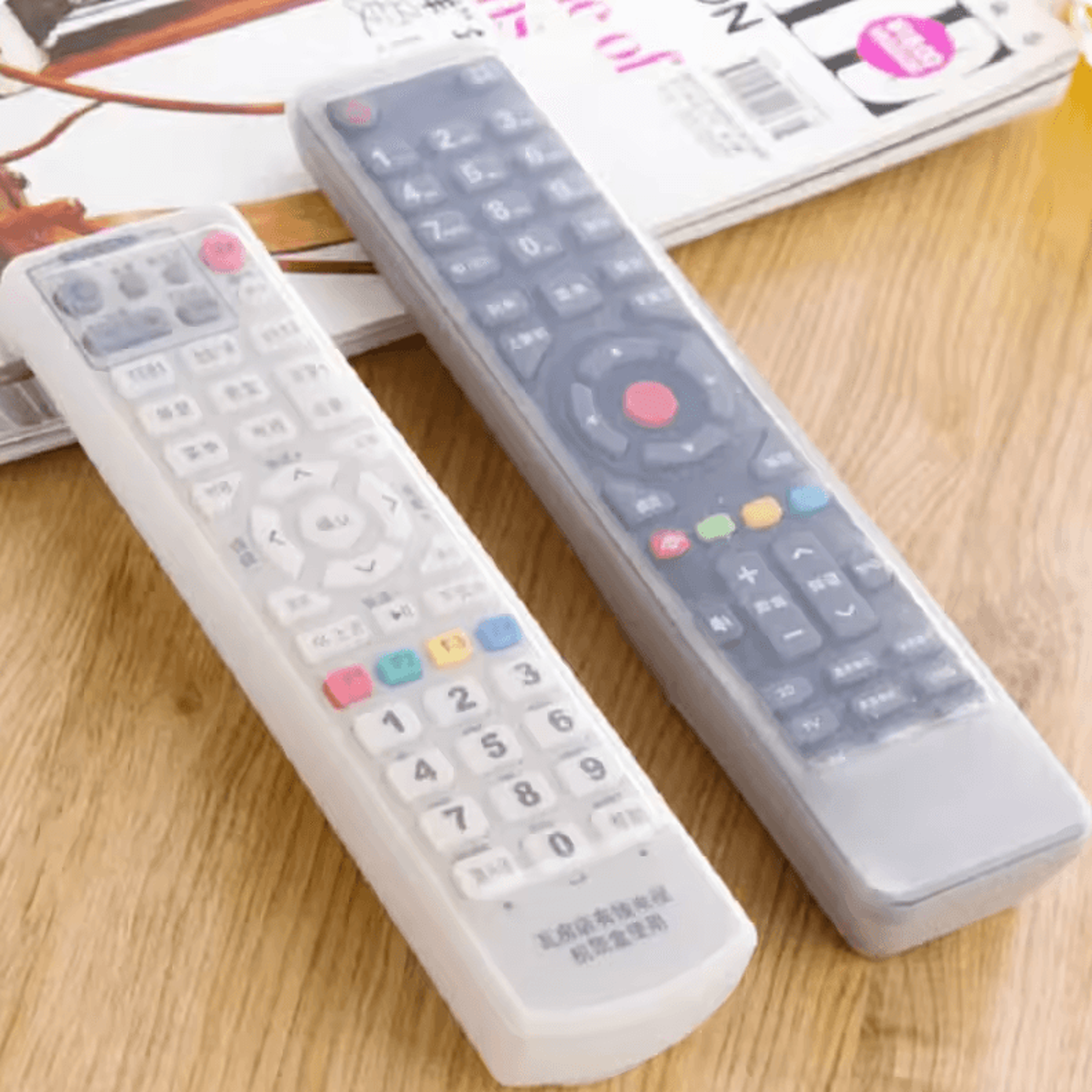 Silicone Remote Control Cover  TV  Air Conditioner Dust Protection Flexible Storage Sleeve 0