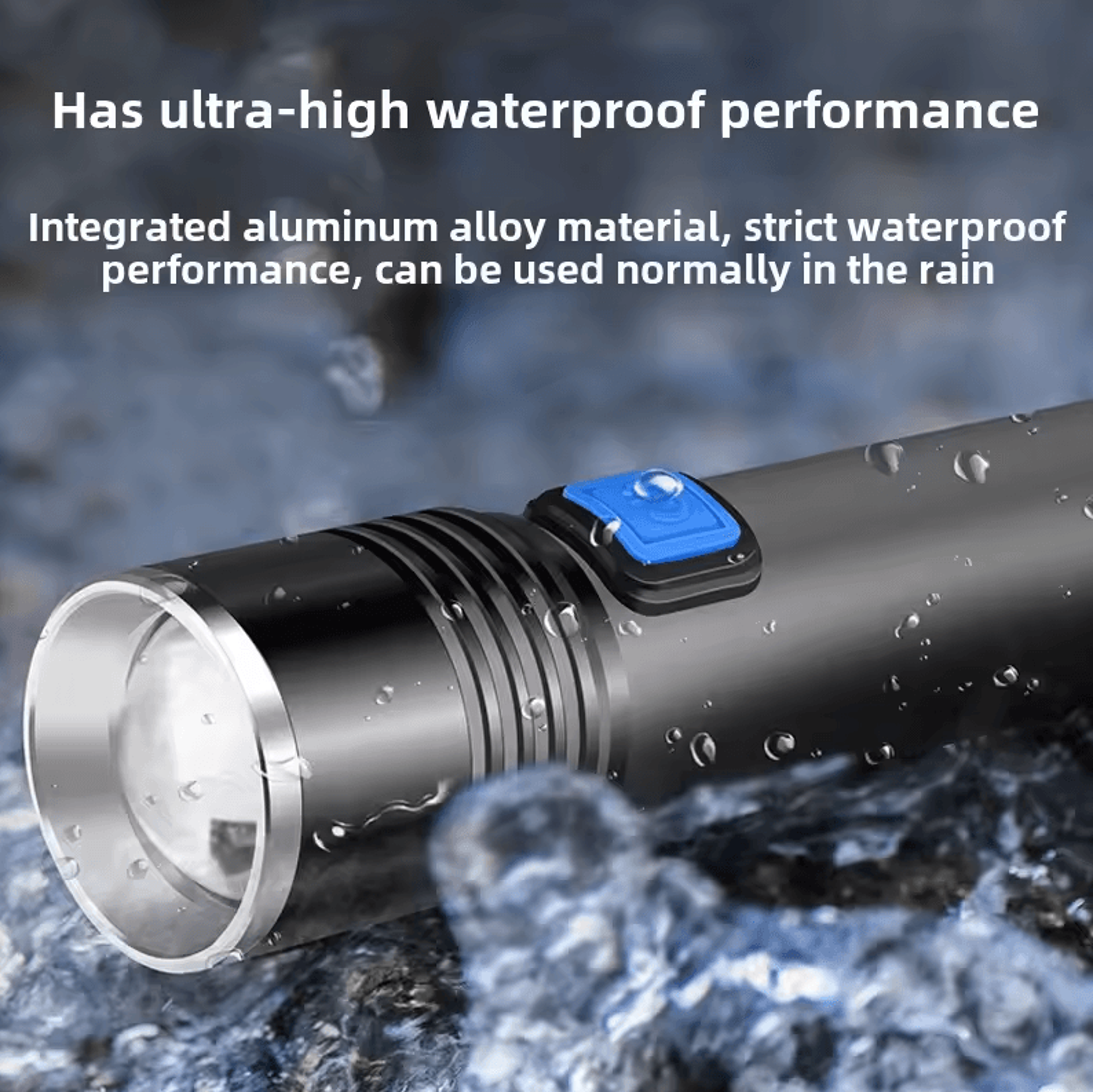 395nm UV Flashlight Blacklight  Zoomable USB Rechargeable Ultraviolet Inspection Light 4