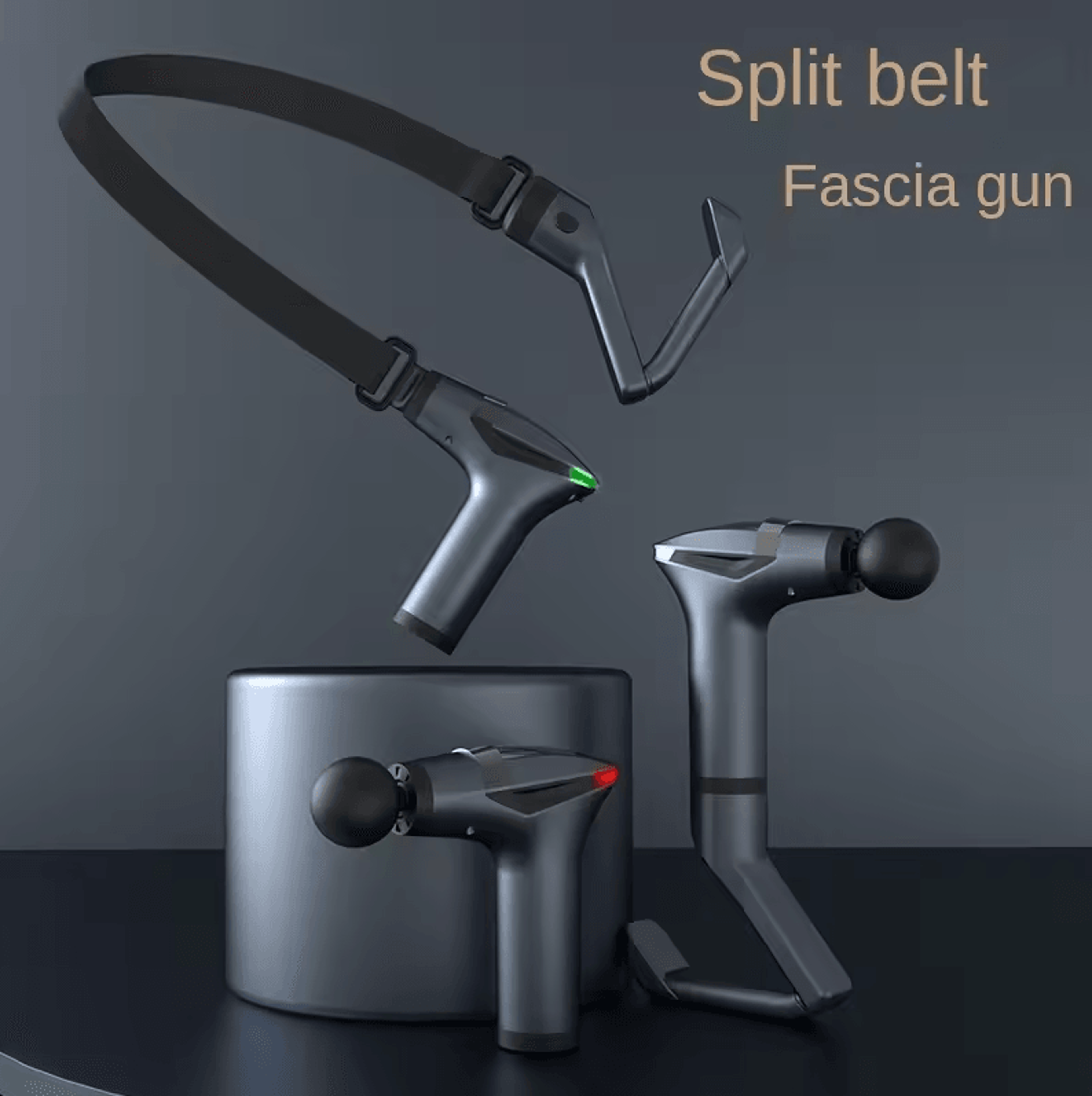 Hot Selling Multifunctional LongHandle Massage Gun  Deep Tissue Percussion Body Electric Massager 0