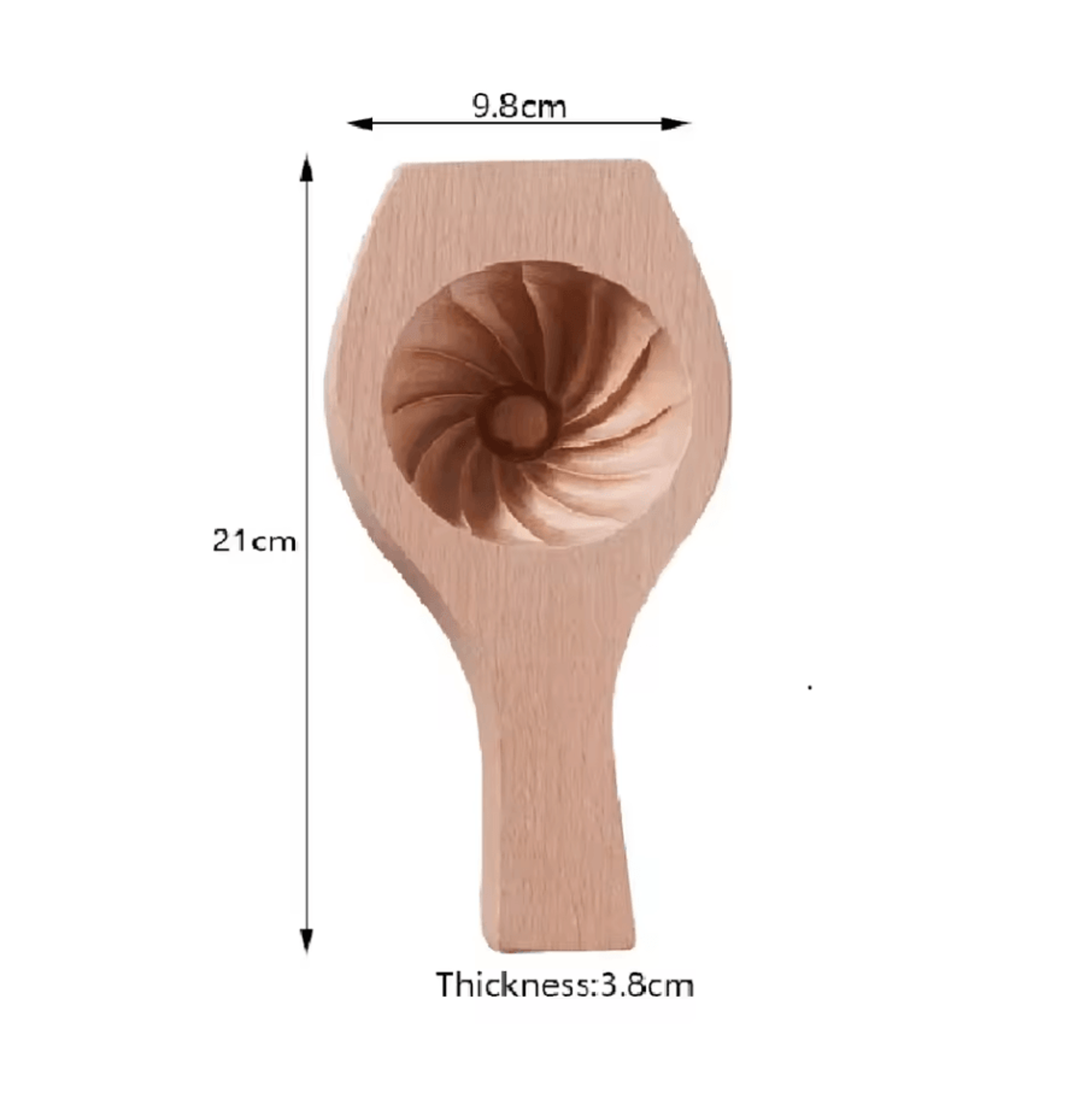 Solid Wood Handmade Mantou  Stuffed Bun Mold  Dough Shaping Tool For Steamed Buns 8