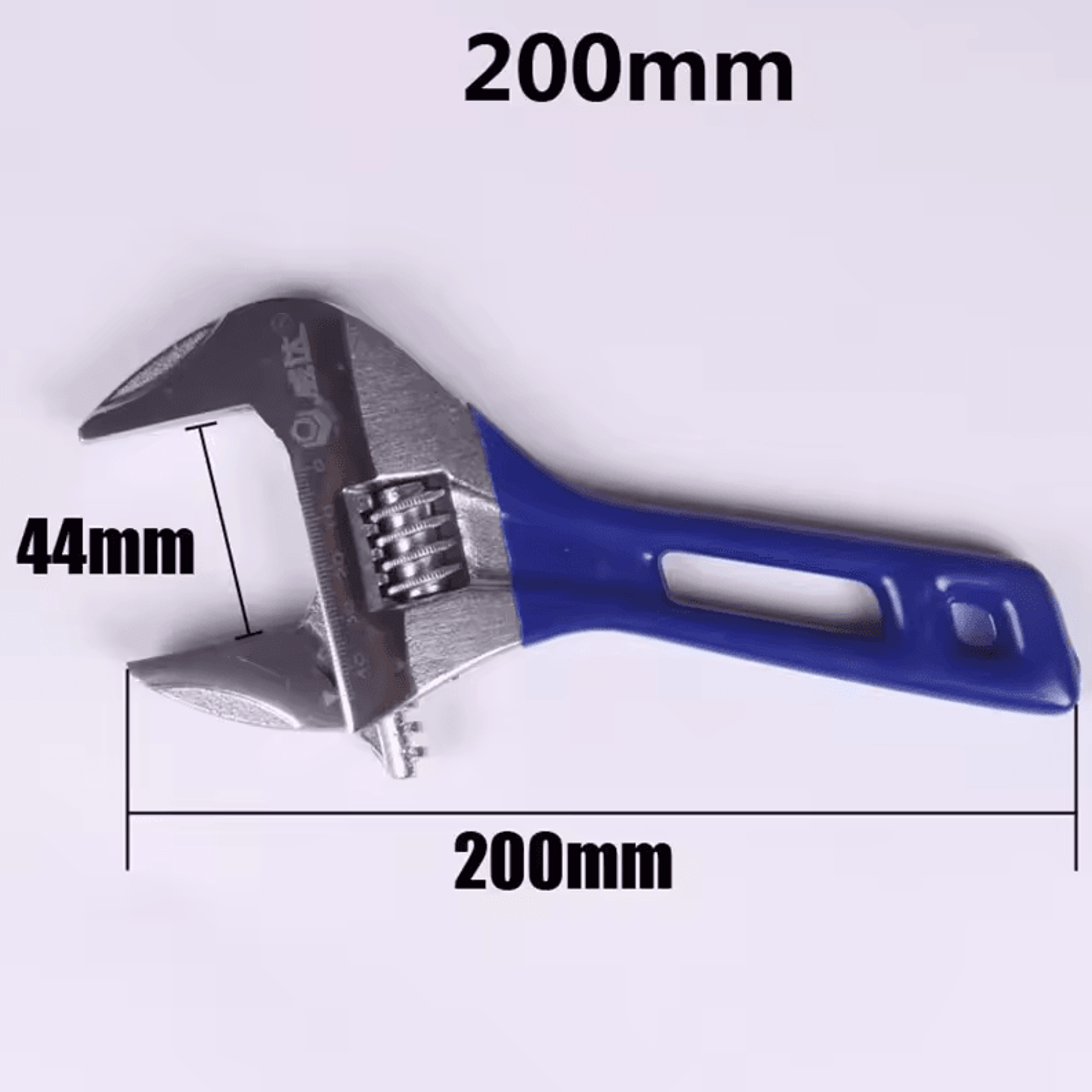 Short Shank Adjustable Spanner  Mini Adjustable Torque Wrench For Pipe Fitting Installation 4568 In 8
