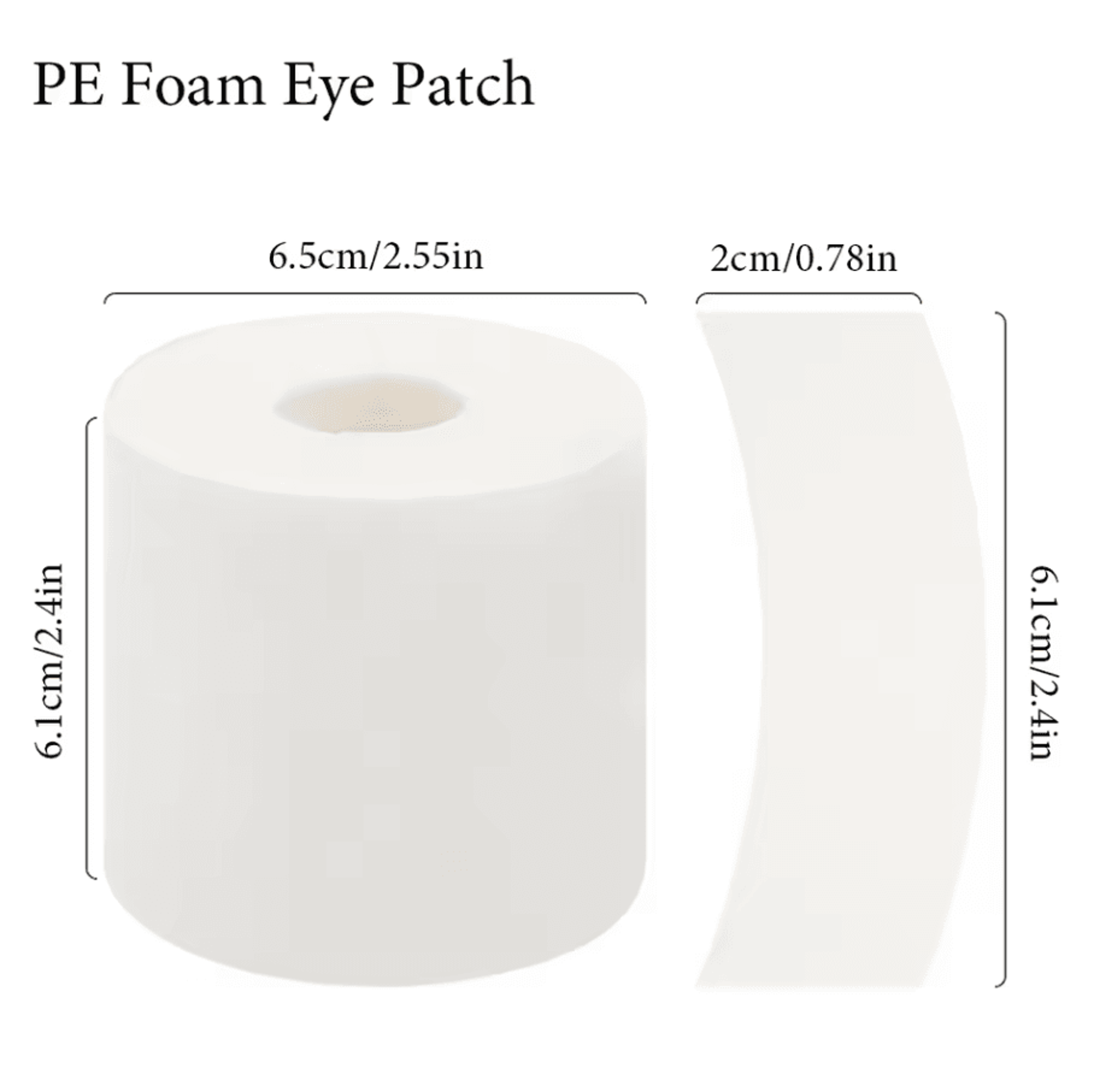 110 Pcs Eyelash Extension Gel Pads  Under Eye Adhesive Foam Tapes  Eyepad Makeup Accessories 5