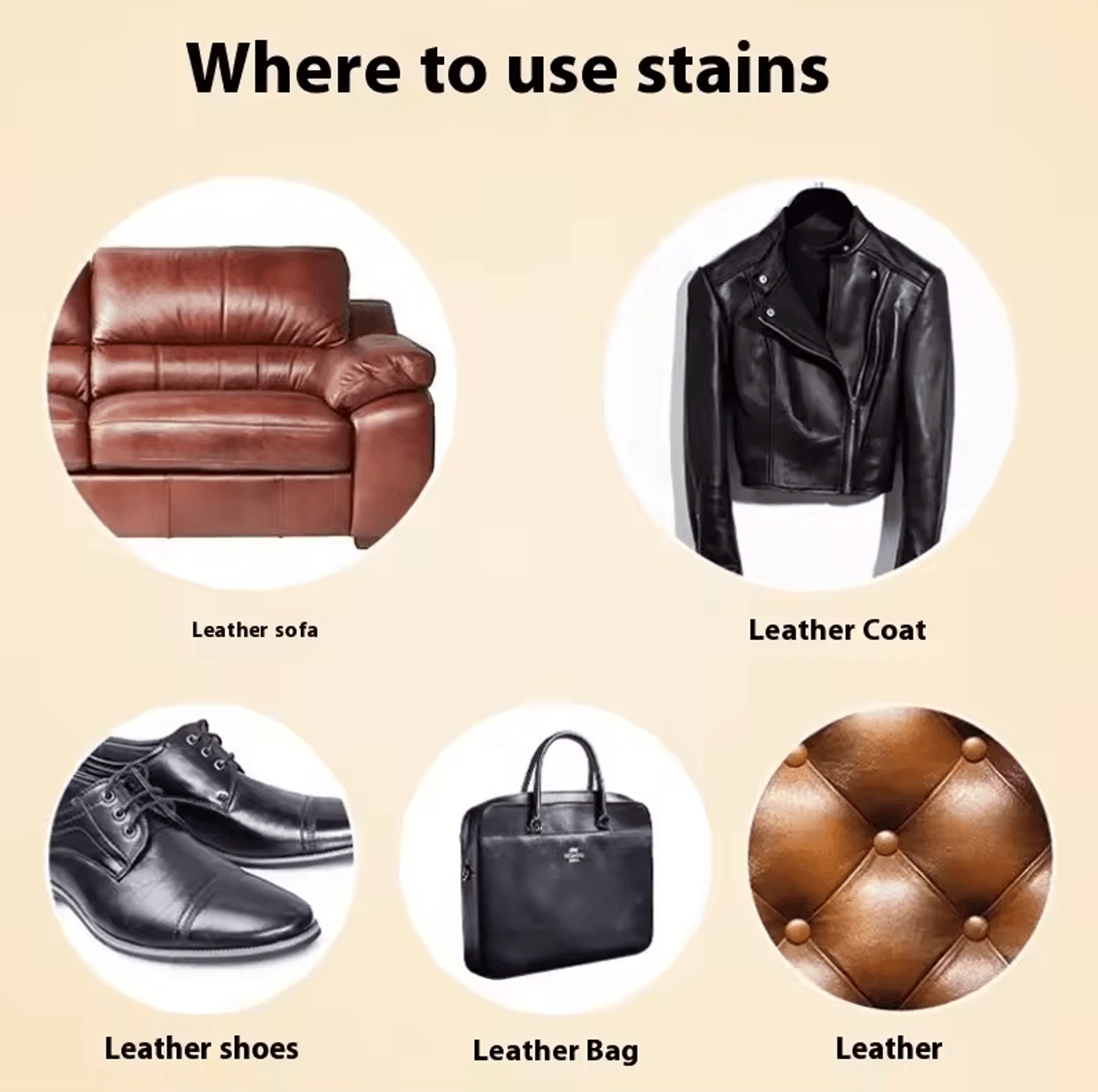 260 G Leather Care Paste Cleaner  Leather Furniture Bag  Car Leather AntiAging Maintenance Cream 4