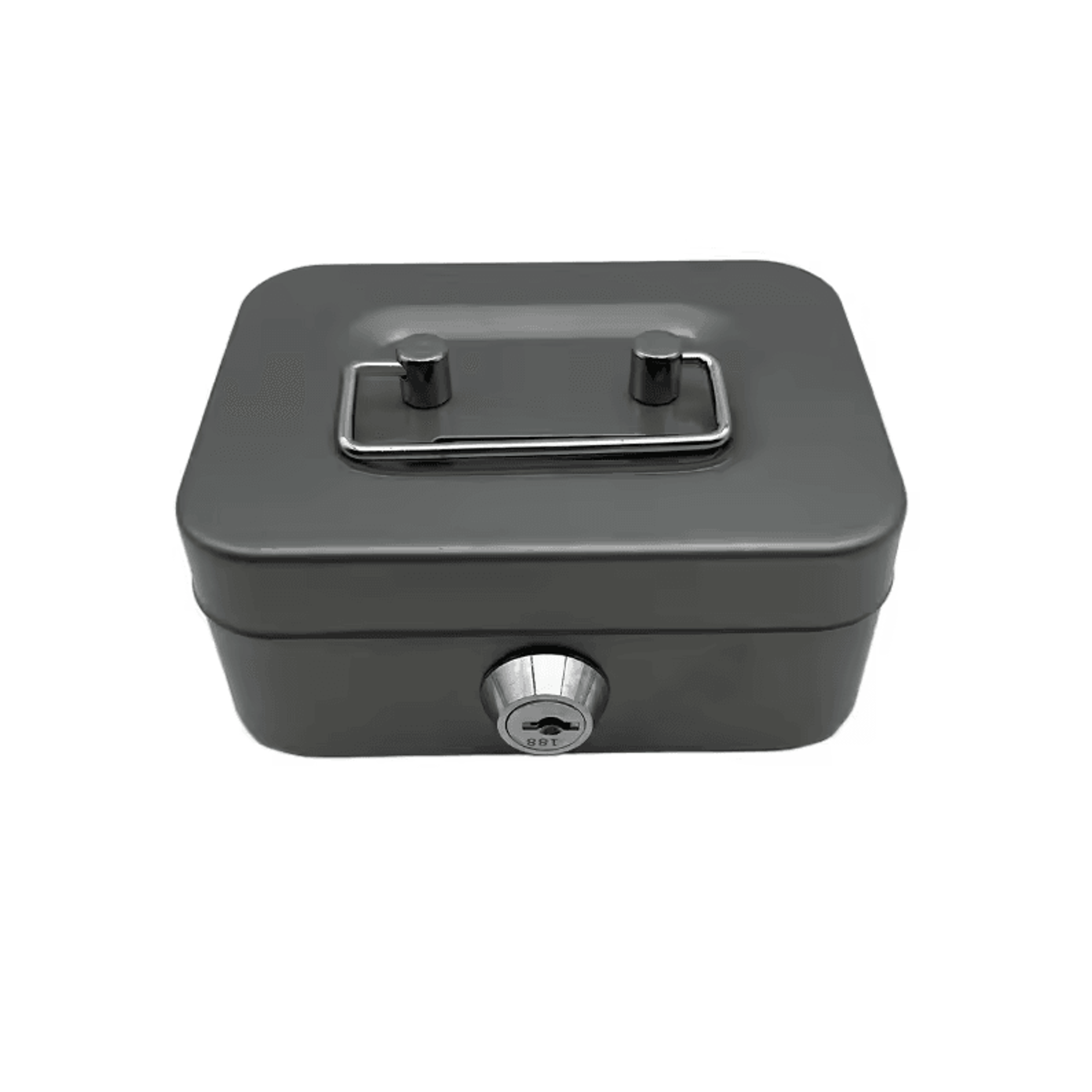 Portable Lockable Cash Box  Creative Money Safe Box With Key  Handle For Coins Cash  Small Valuable 4