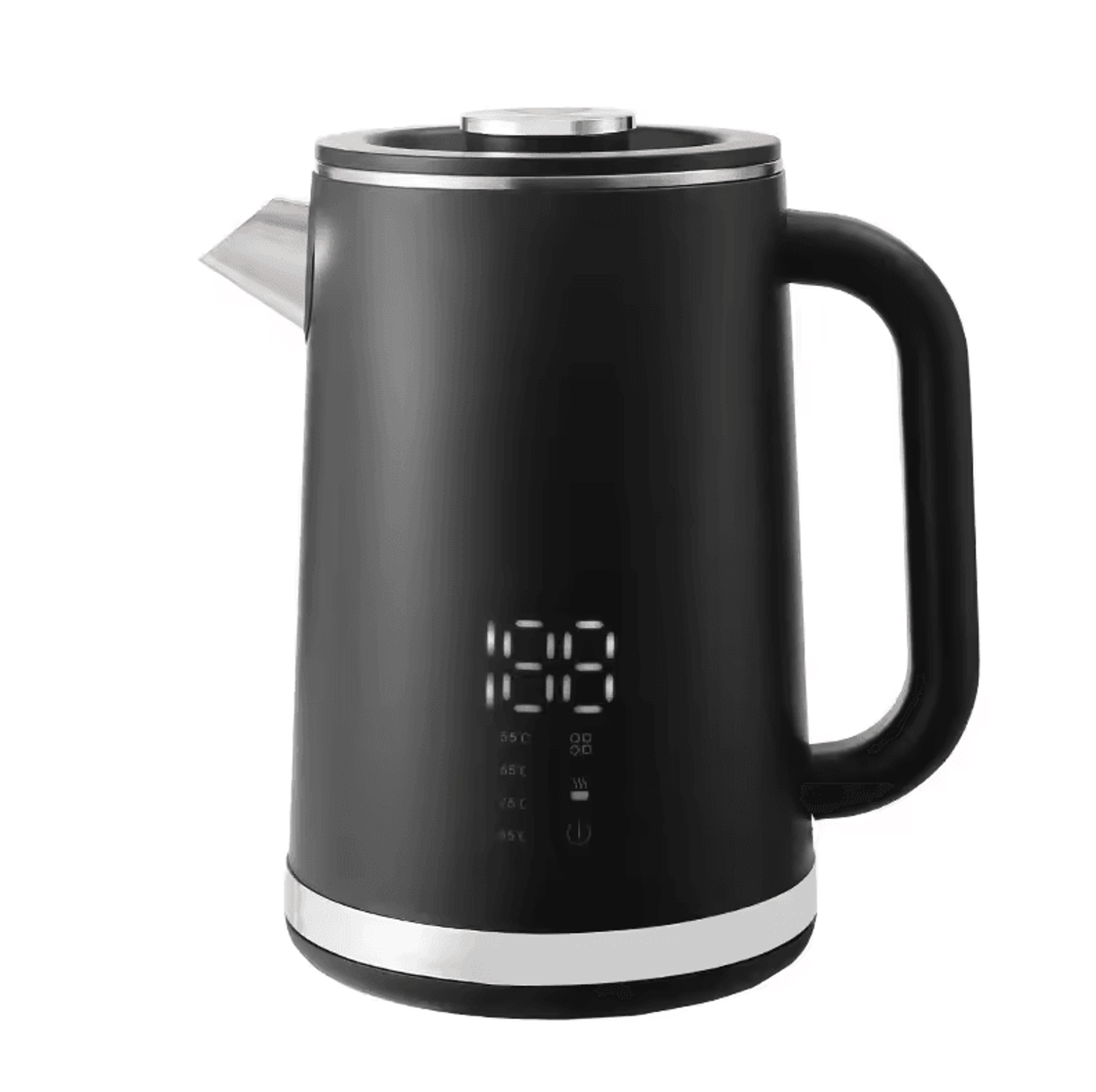 Smart Thermostatic 17 L Electric Kettle  Stainless Steel DoubleLayer Insulated Boiling Water Kettle 5