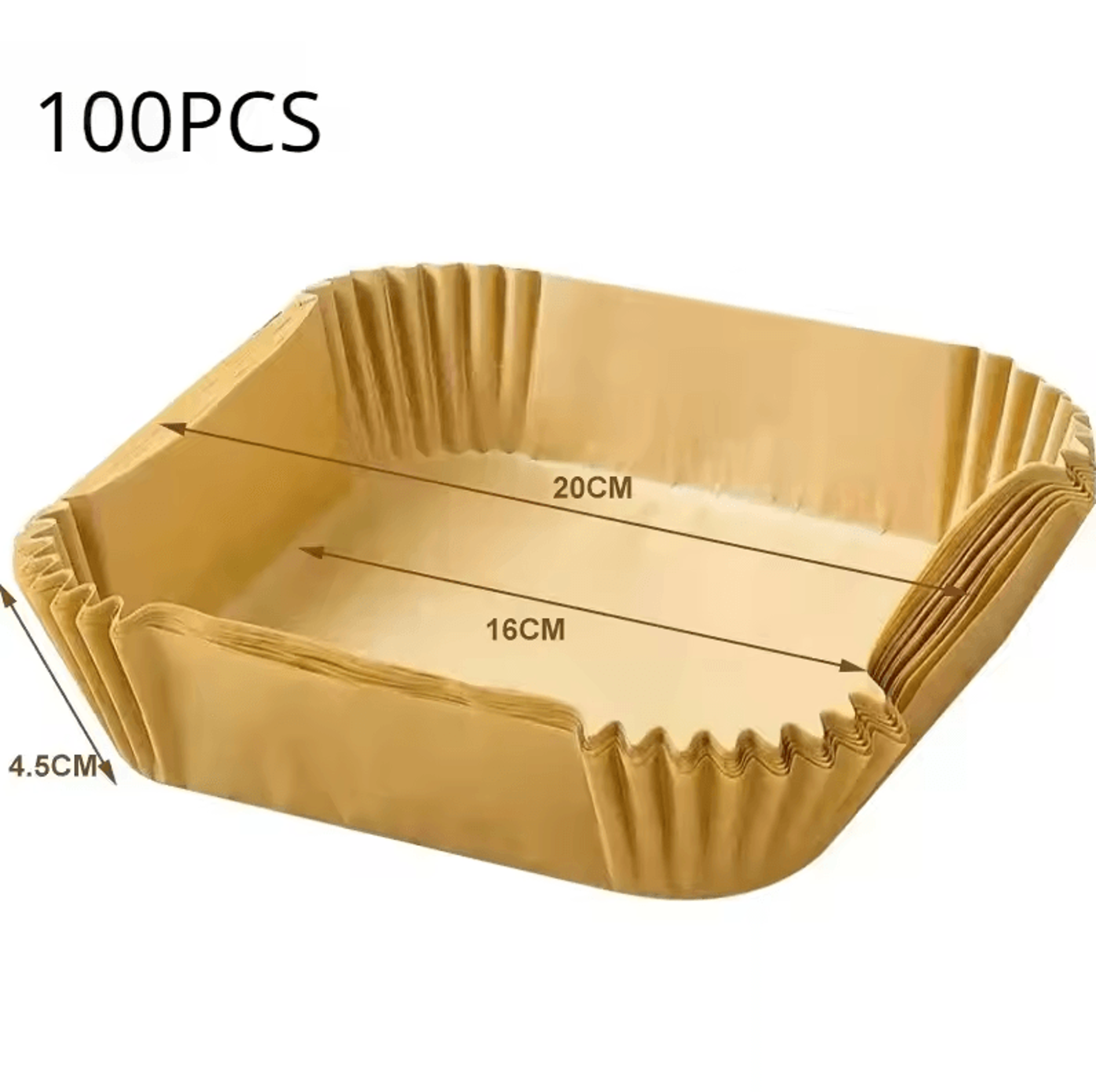 Air Fryer Disposable Liners  NonStick Parchment Paper For Baking Roasting  Microwave 50100 Pcs 6