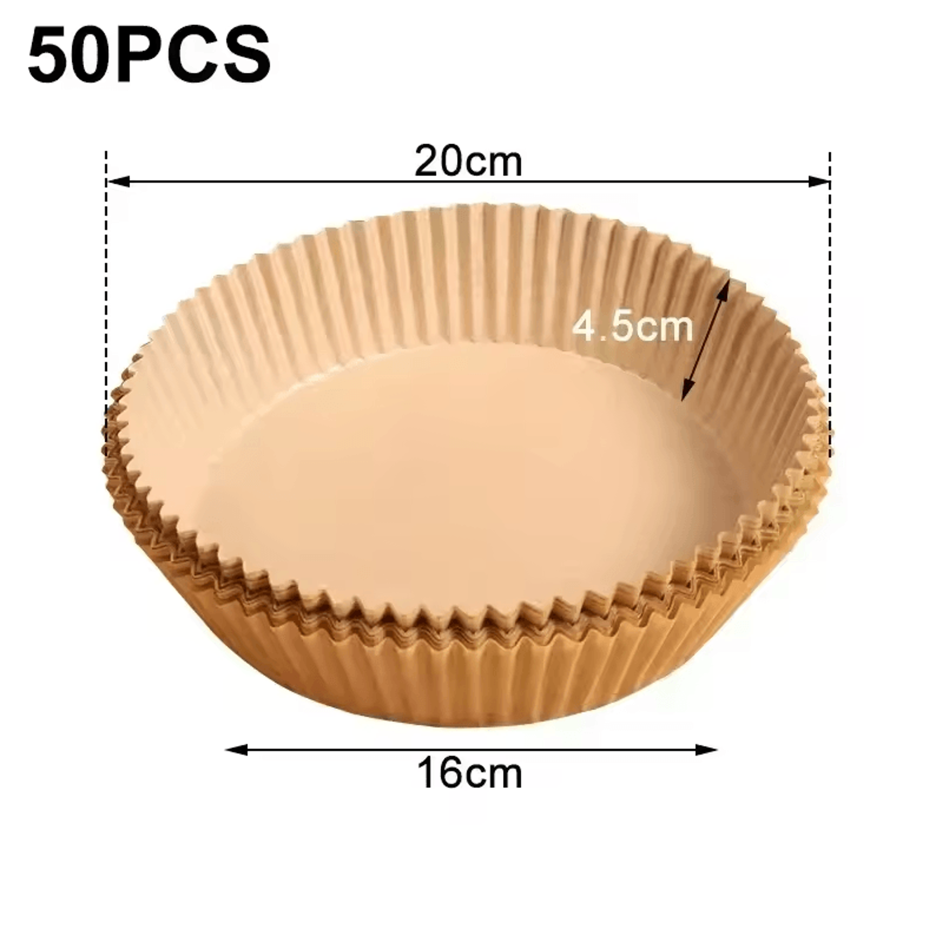 Air Fryer Disposable Liners  NonStick Parchment Paper For Baking Roasting  Microwave 50100 Pcs 7